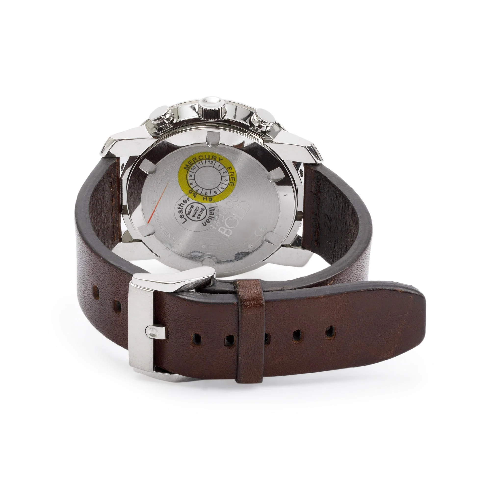 Movado Stainless Steel Verso Bold 44 MM Quartz Watch - Image 4