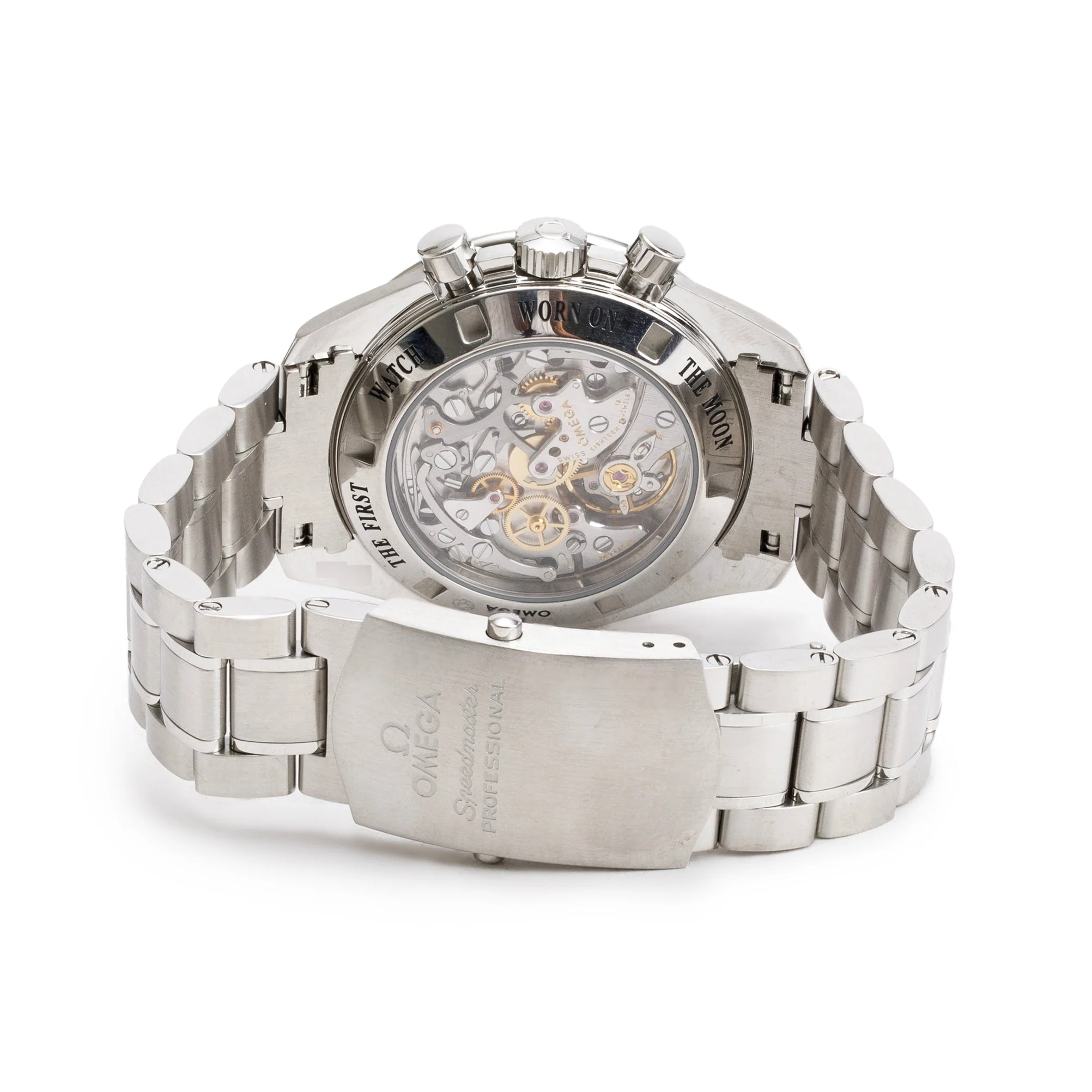 Omega 2021 Stainless Steel Speedmaster Moonwatch Professional 42 MM Watch w/ Box & Papers - Image 4