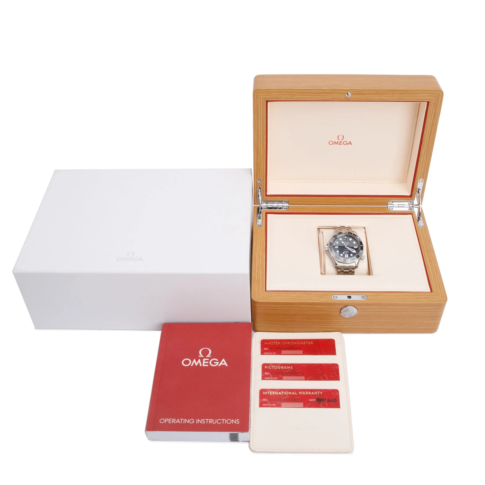 Omega 2023 Stainless Steel Seamaster Diver 300M Co-Axial Master Chronometer 42 MM Automatic Watch w/ Box & Papers - Image 3
