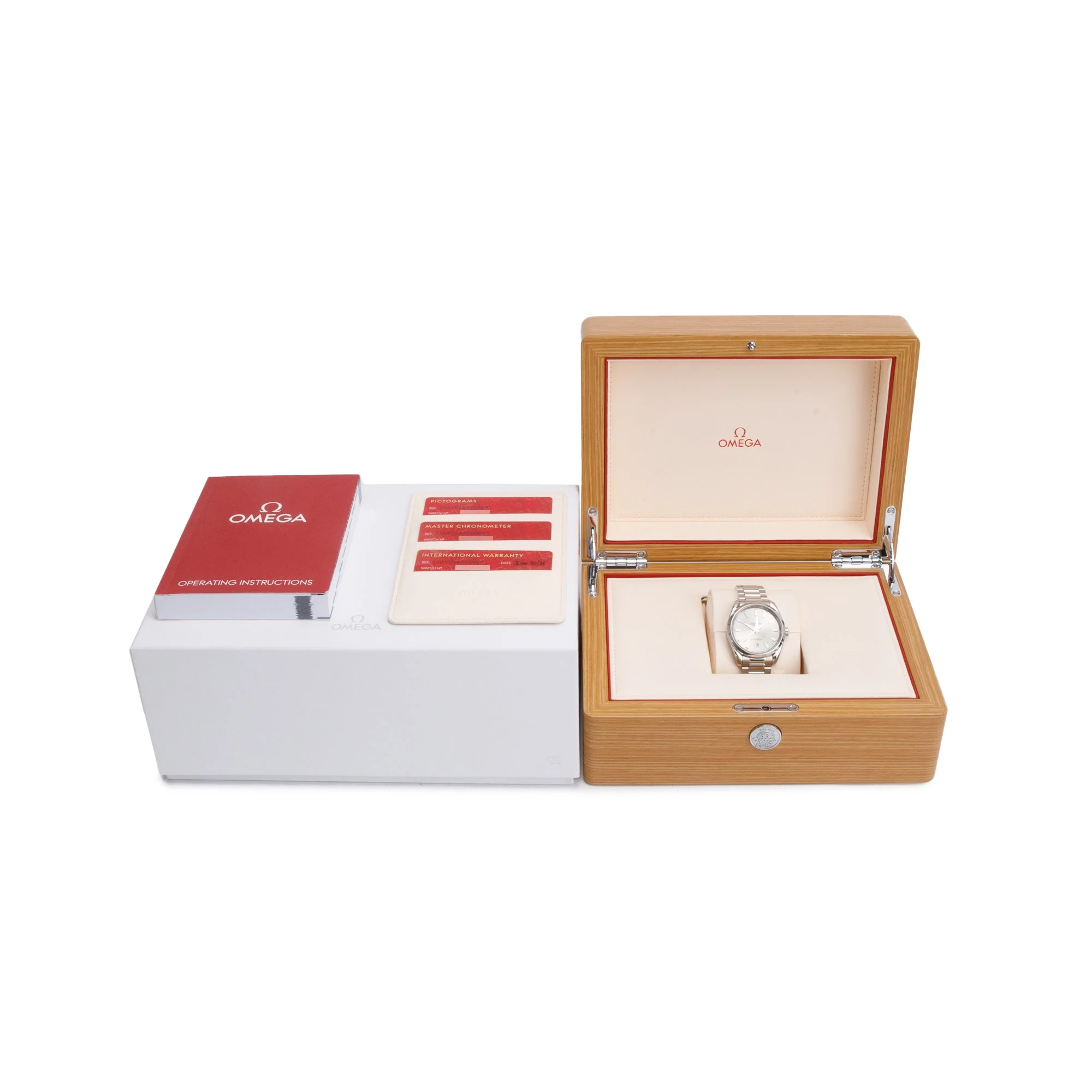Omega 2024 Stainless Steel Seamaster Aqua Terra Shades Co-Axial Master Chronometer 38 MM Automatic Watch w/ Box & Papers - Image 2