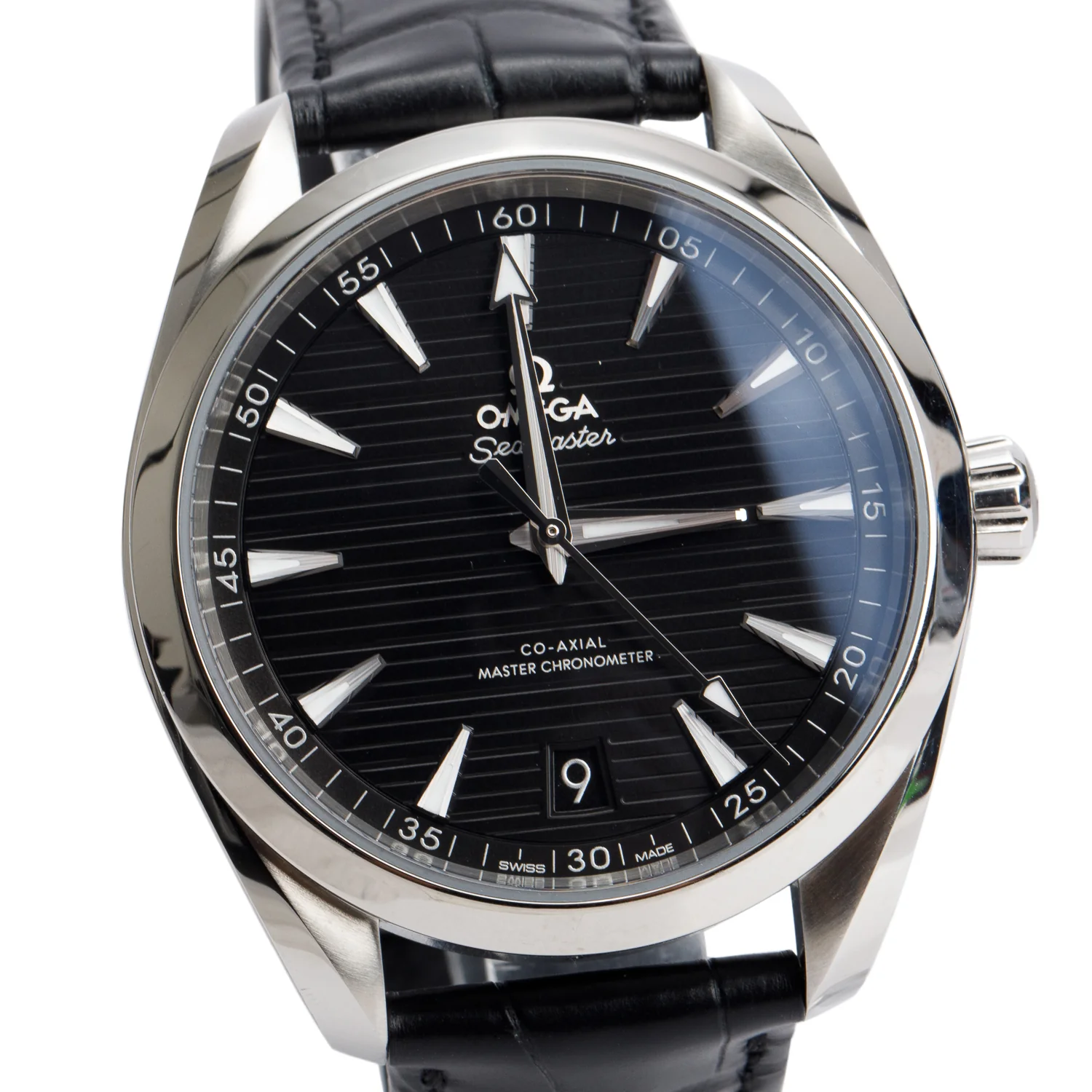 Omega 2025 Stainless Steel Seamaster Aqua Terra 150M Co-Axial Master Chronometer 41 MM Automatic Watch Black Dial w/ Box & Papers - Image 3