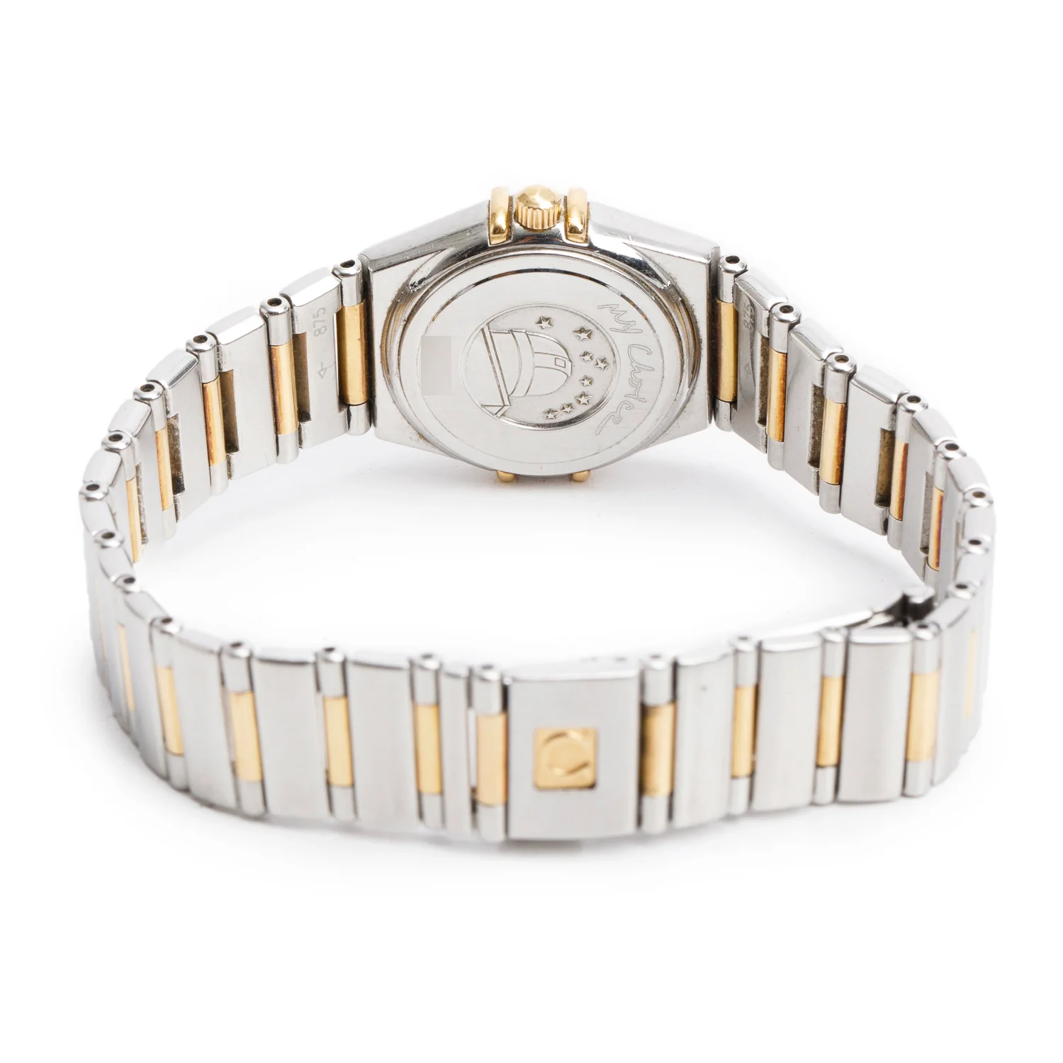 Omega Stainless Steel & 18k Yellow Gold Constellation My Choice 22 MM Quartz Watch - Image 3
