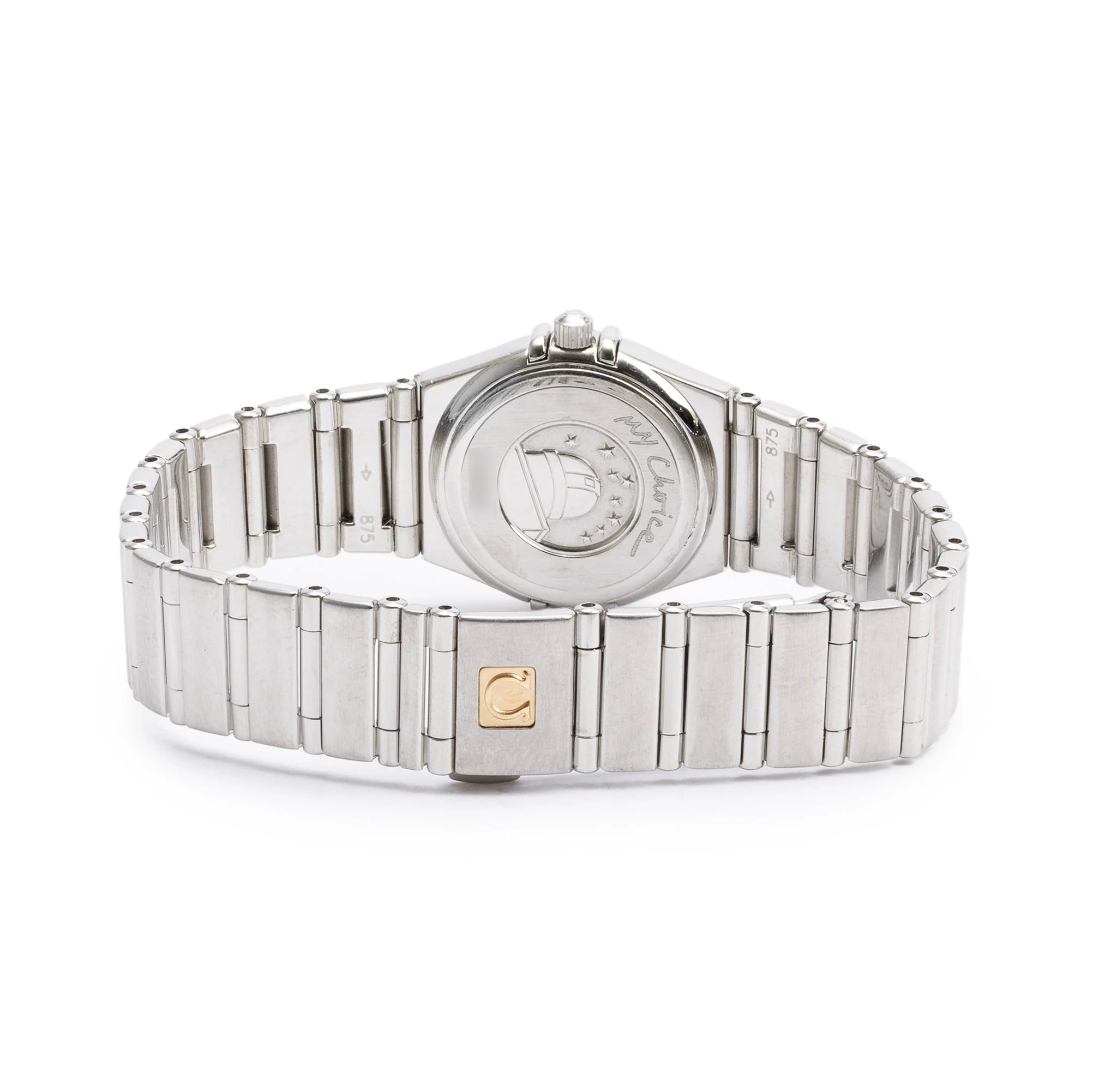 Omega Stainless Steel Constellation My Choice 23 MM Mother of Pearl Bezel Watch - Image 3