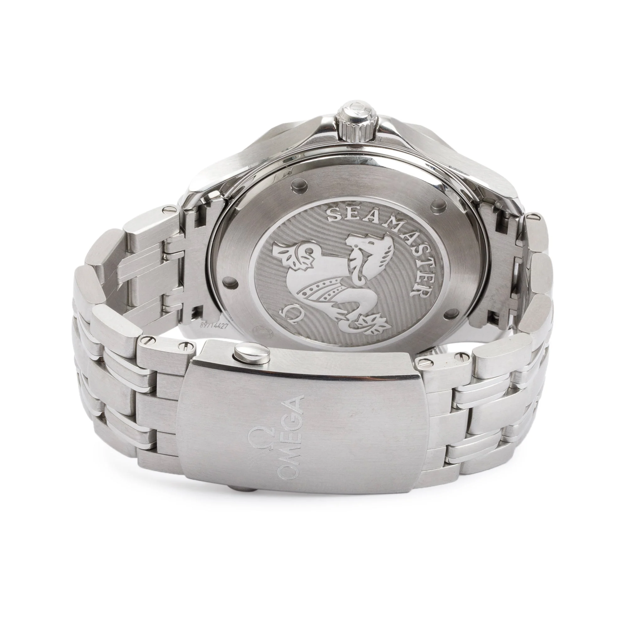 Omega Stainless Steel Seamaster Diver 300M Co-Axial Chronometer 41 MM Watch w/ Box & Papers - Image 4