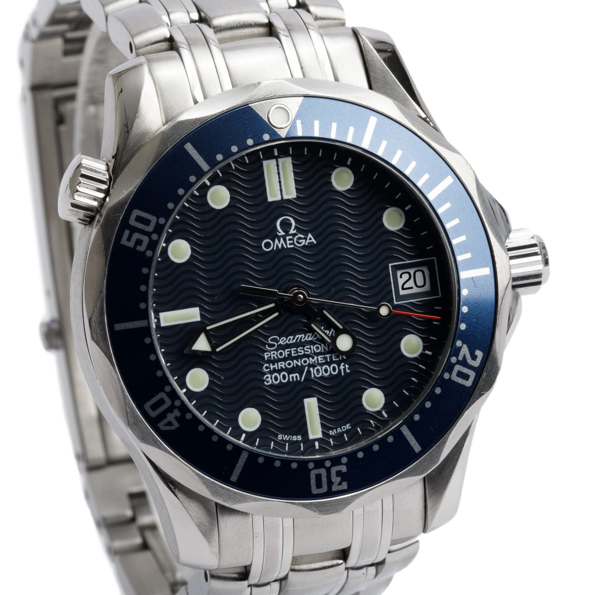 Omega Stainless Steel Seamaster Diver 300M Profesional Chronometer 36 MM Automatic Watch - Image 2