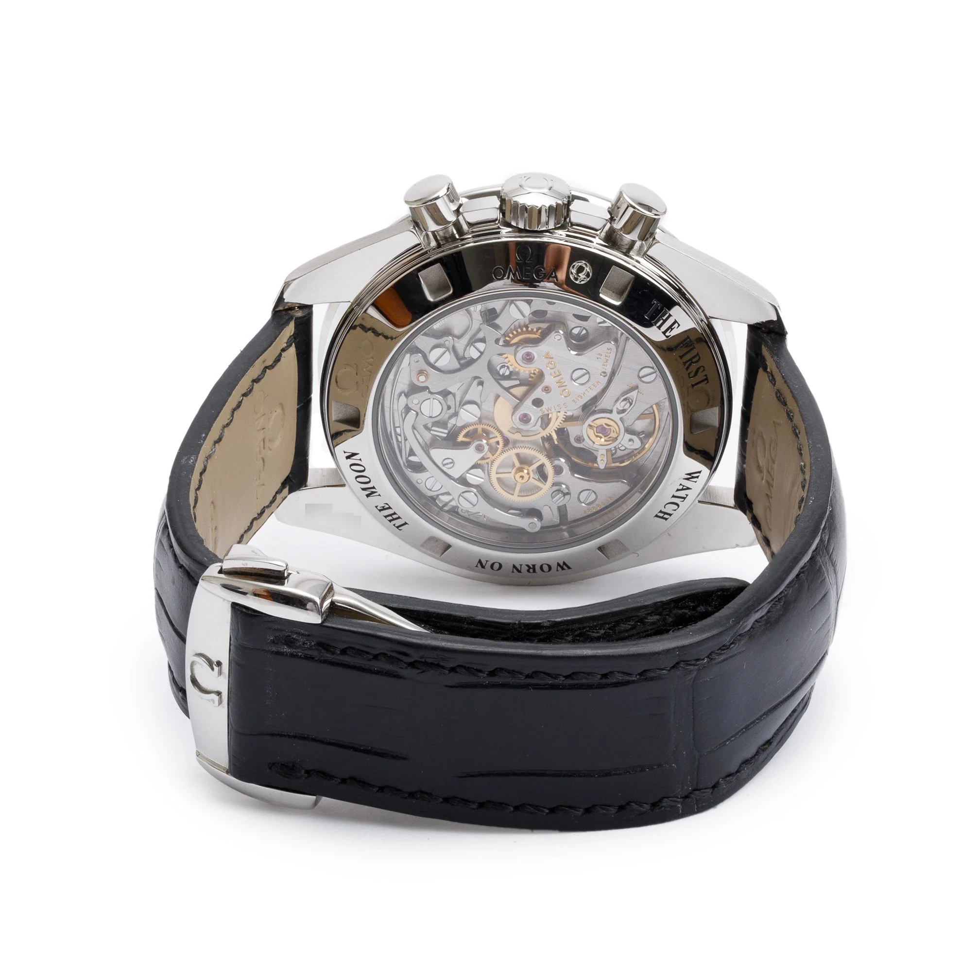 Omega Stainless Steel Speedmaster Professional 42 MM Chronograph MoonWatch w/ Papers - Image 4