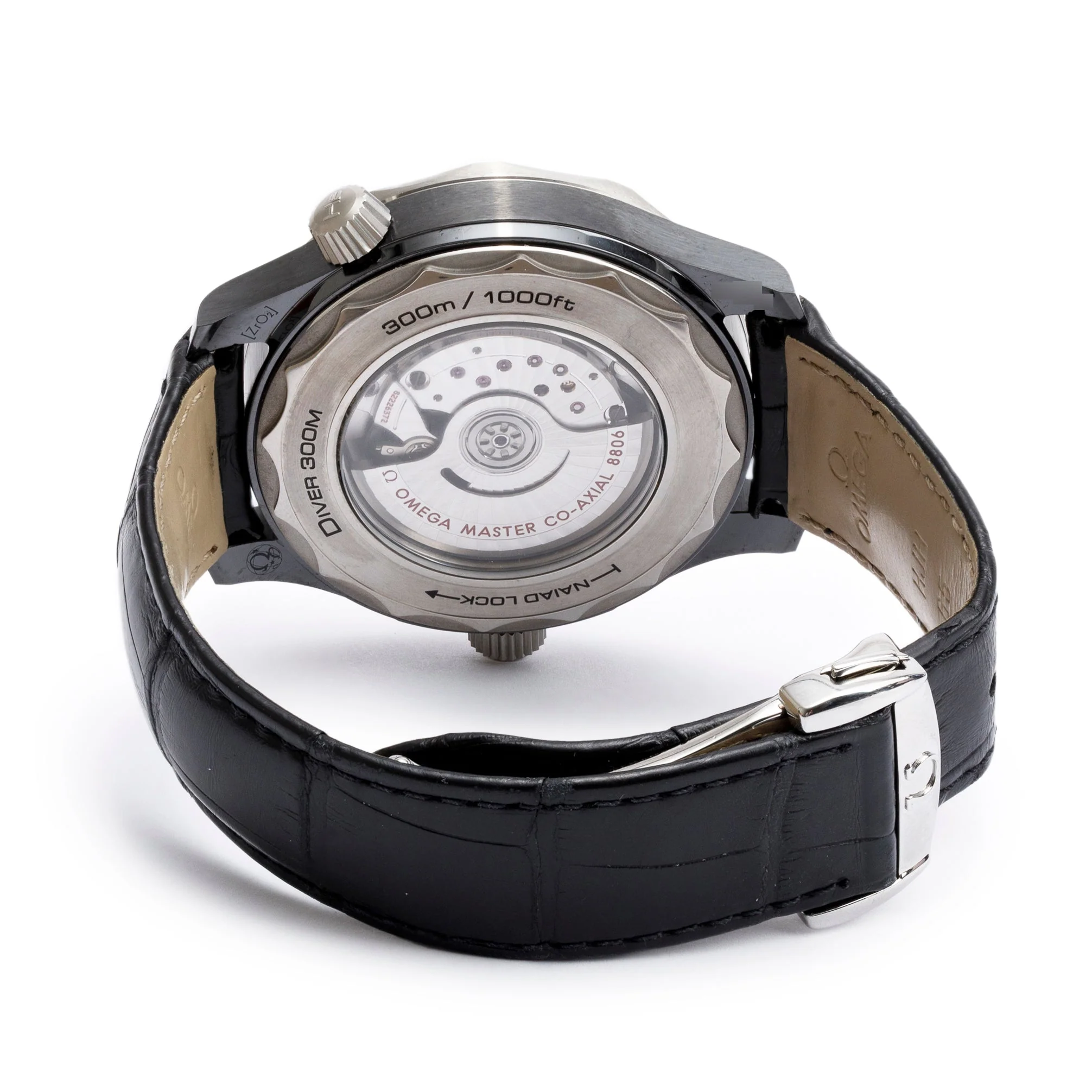 Omega Stainless Steel, Titanium & Black Ceramic Seamaster Co-Axial Master Chronometer 300M 43.5 MM Automatic Watch w/ Box - Image 4