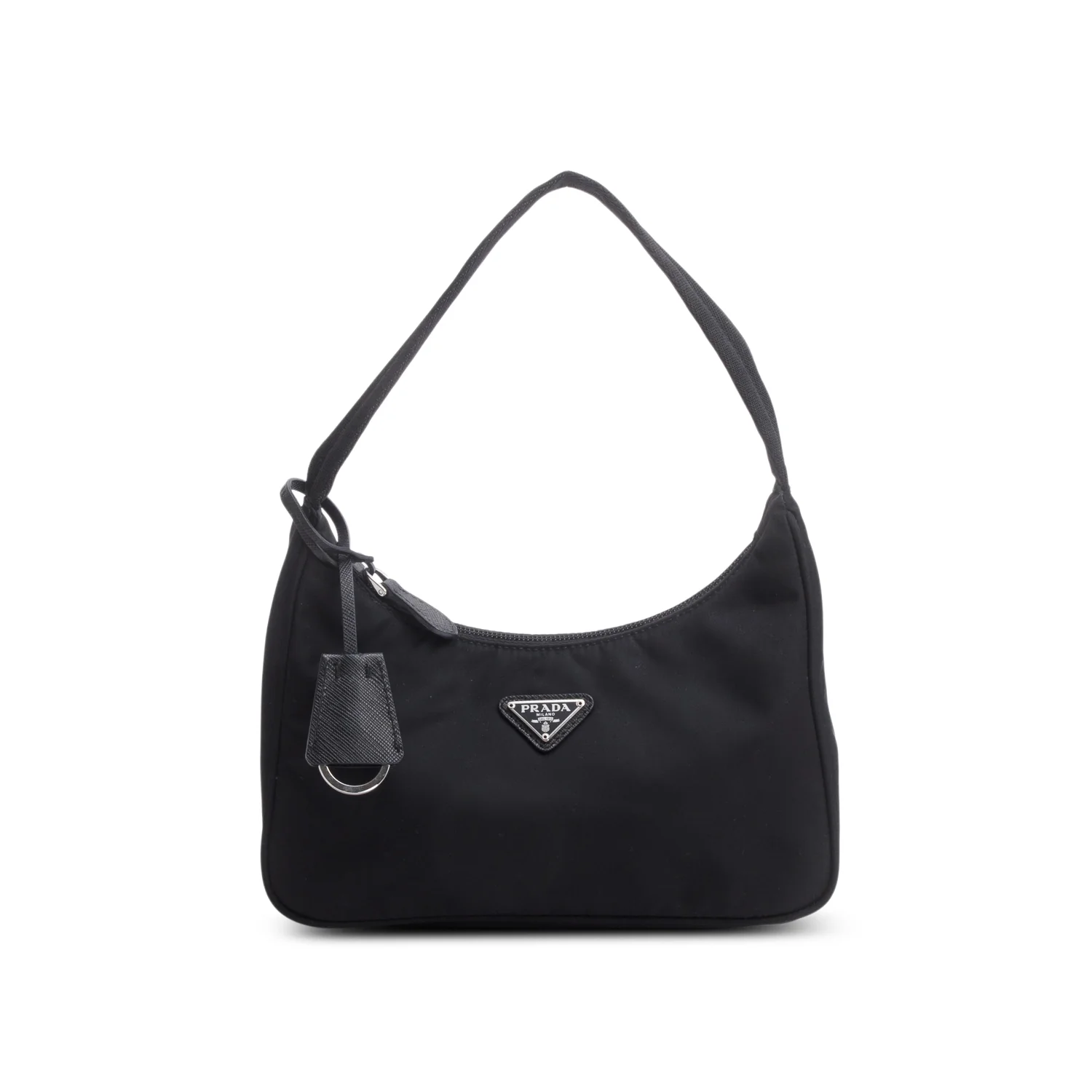Prada 2020 Black Re-Edition 2000 Re-Nylon Mini Bag w/ Authenticity Card