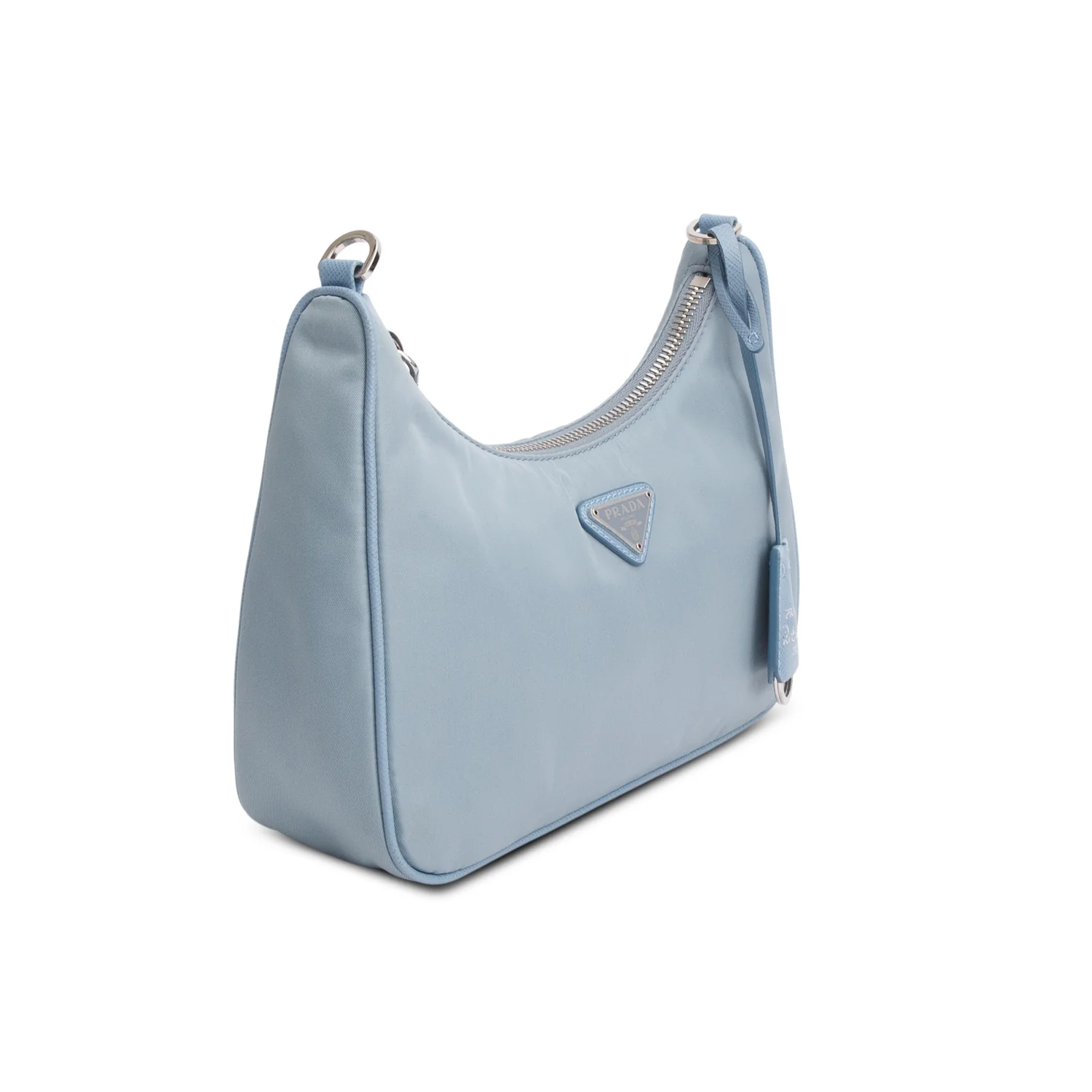 Prada 2020 Blue Re-Edition 2005 Re-Nylon Bag w/ Authenticity Card - Image 3
