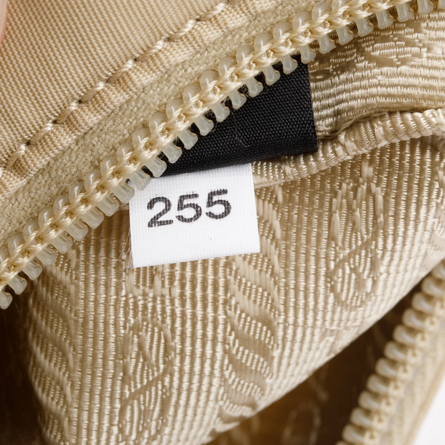 Prada 2022 Beige Re-Edition 2000 Re-Nylon Mini Bag w/ Box & Authenticity Card - Image 10