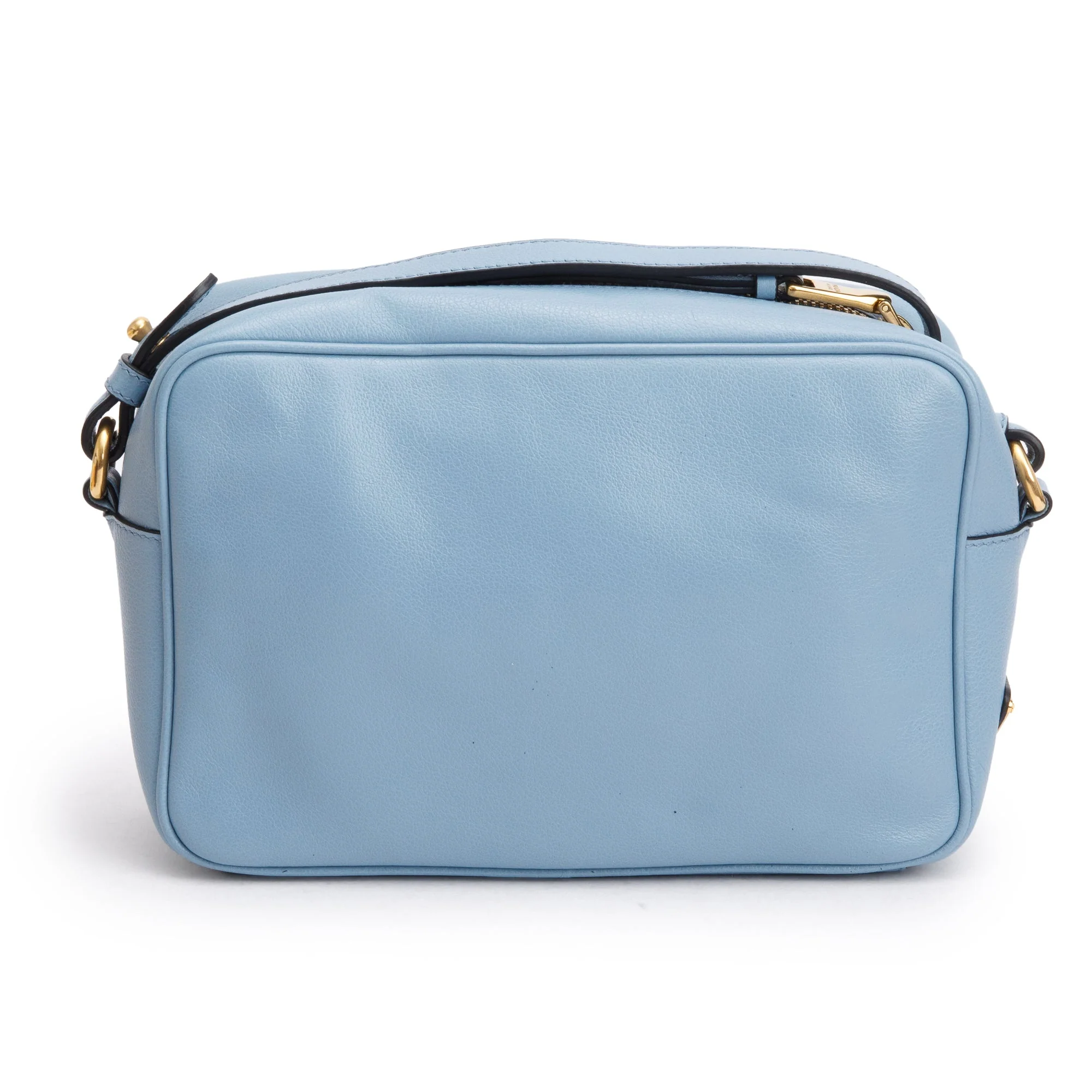 Prada Astrale Glace Calf Leather Logo Camera Crossbody Bag w/ Authenticity Card - Image 5