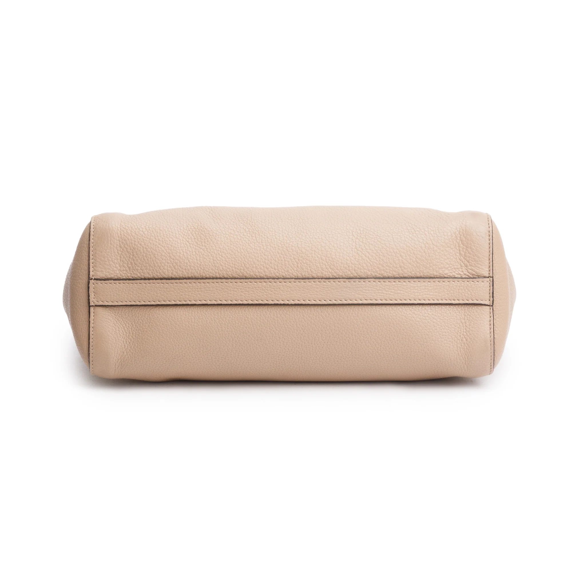 Prada Beige Vitello Phenix Two-Way Zip Tote w/ Strap - Image 7