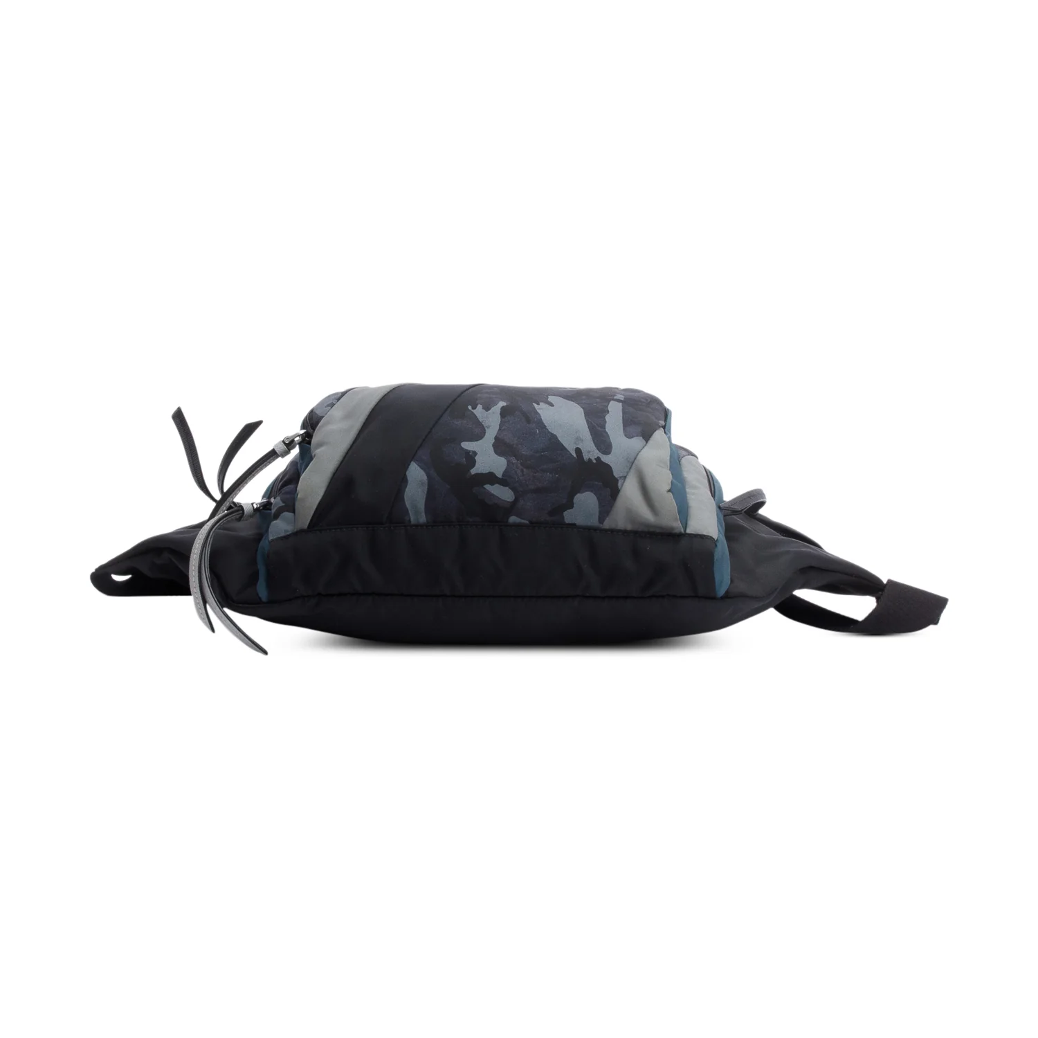 Prada Black/Blue/Grey Camouflage Tessuto Nylon Belt Bag - Image 5