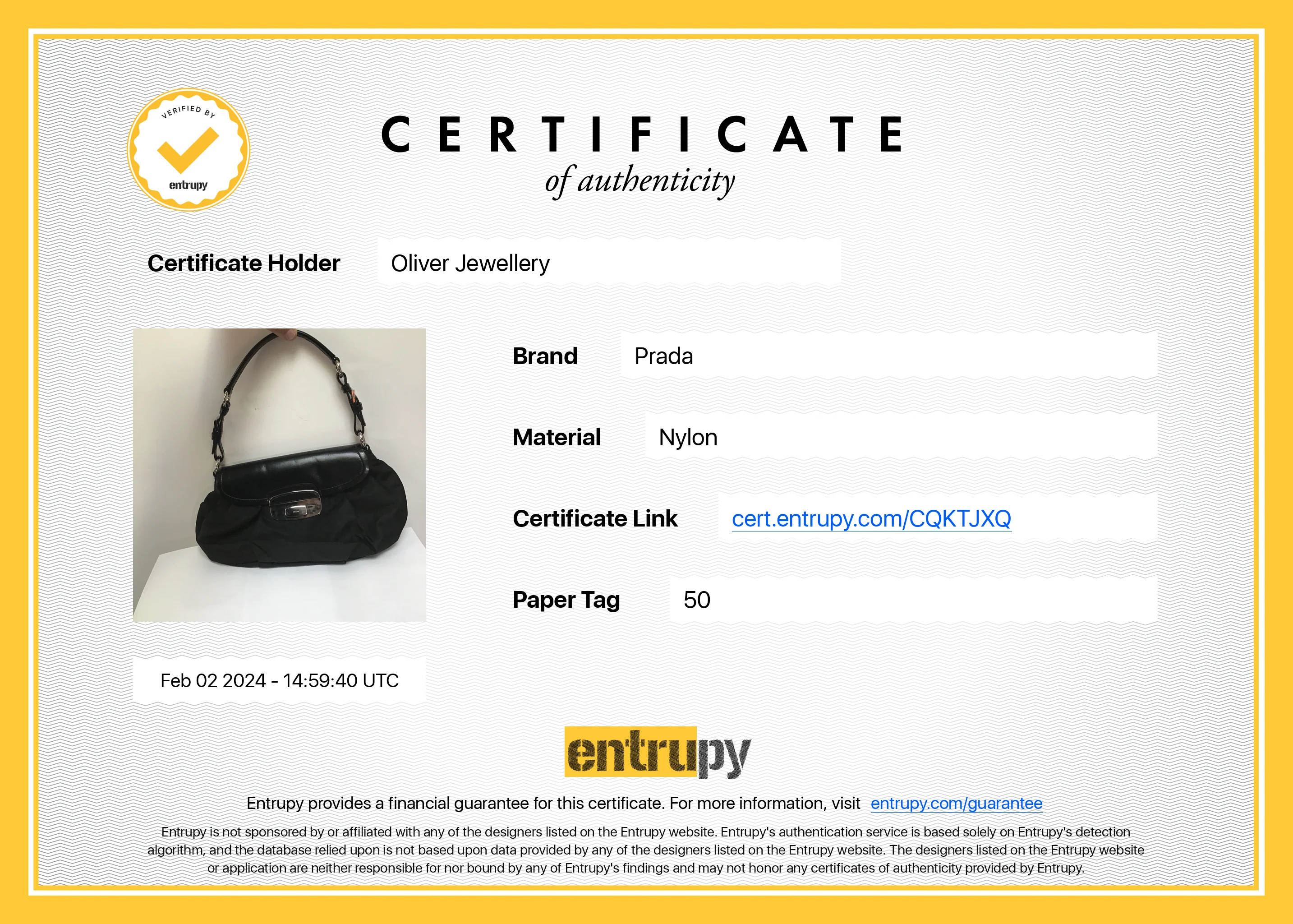Prada Black Leather-Trimmed Tessuto Nylon Pushlock Flap Hobo Bag - Image 11
