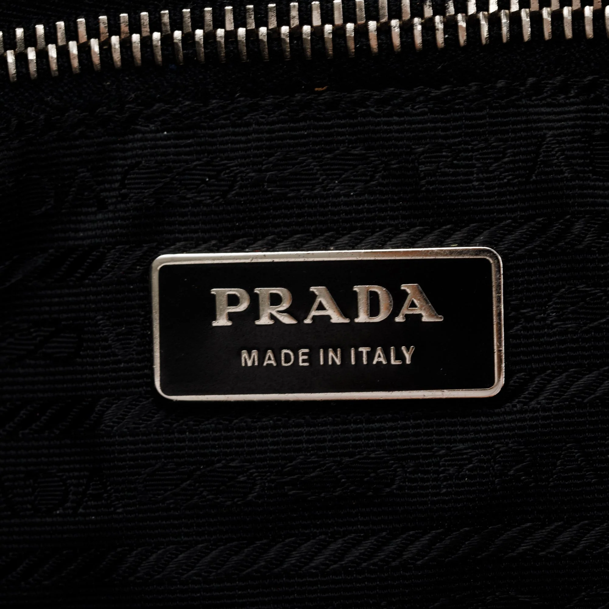 Prada Black Nappa Acciaio Tote w/ Authenticity Card - Image 6