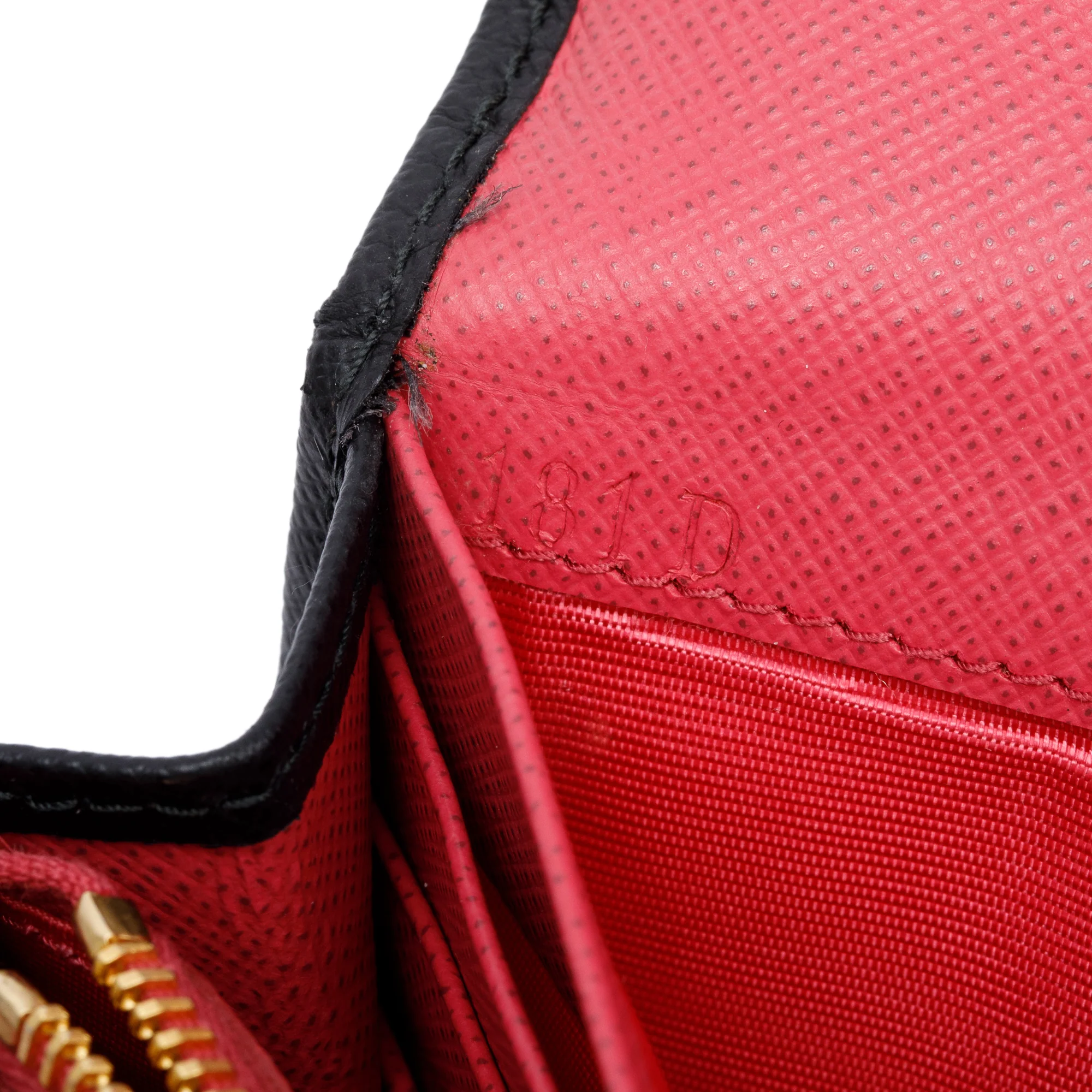 Prada Black Saffiano Leather Continental Wallet - Image 7