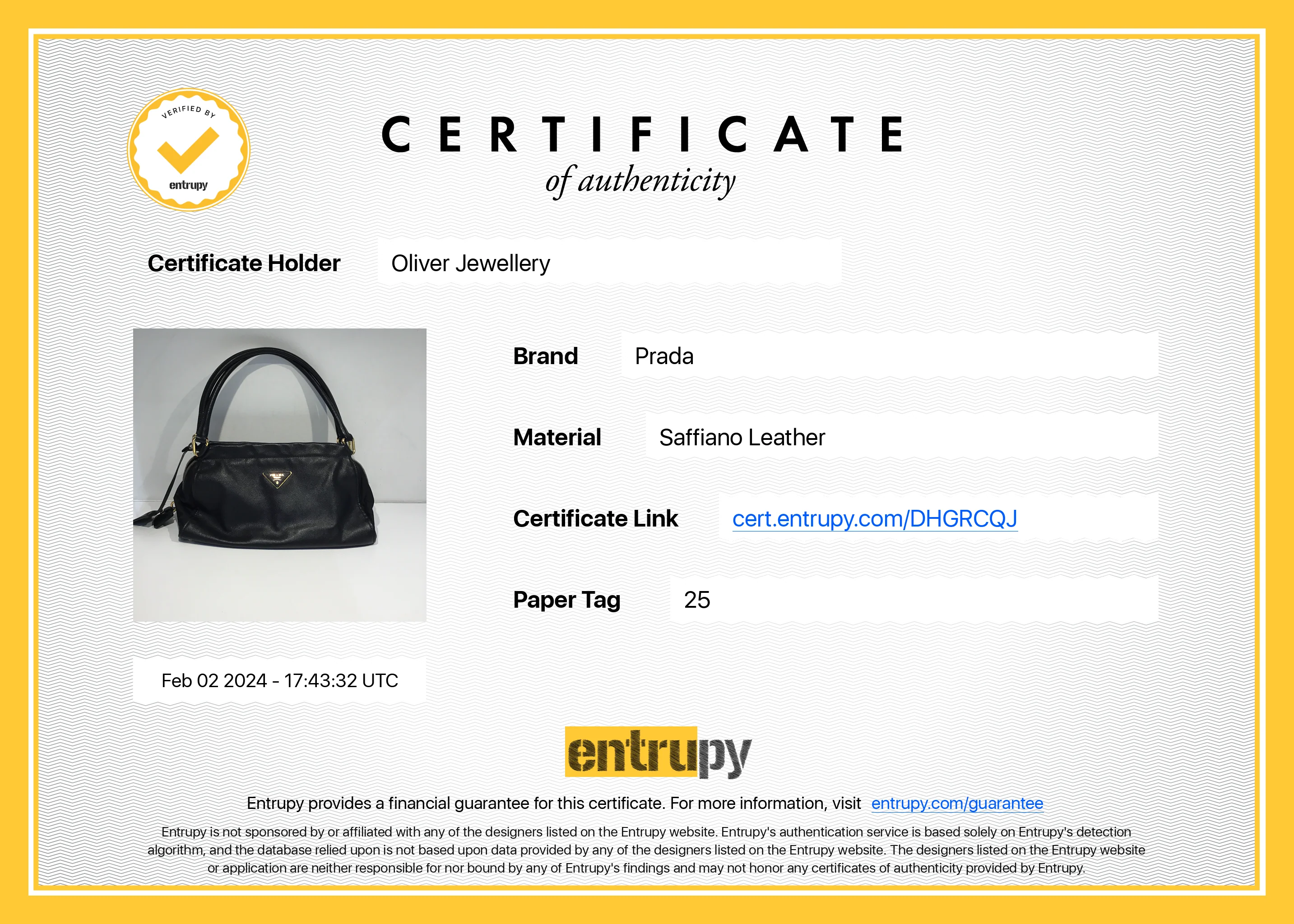 Prada Black Saffiano Leather & Tessuto Vernice Bauletto Frame Bag - Image 12