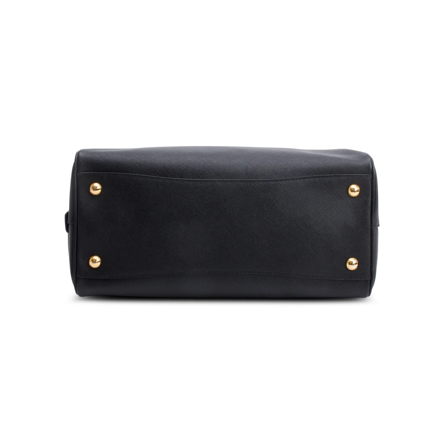 Prada Black Saffiano Lux Bowler Bag w/ Authenticity Card - Image 5