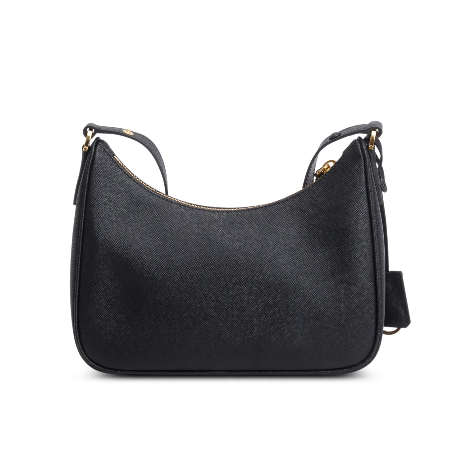 Prada Black Saffiano Lux Mini Re-Edition Shoulder Bag w/ Box - Image 6