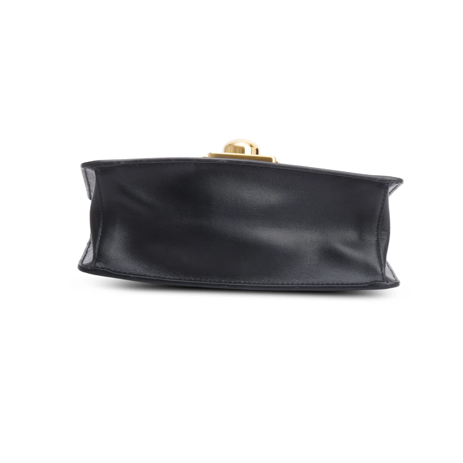 Prada Black Saffiano Soft Calf Leather Arcade Shoulder Bag w/ Authentcity Card - Image 7