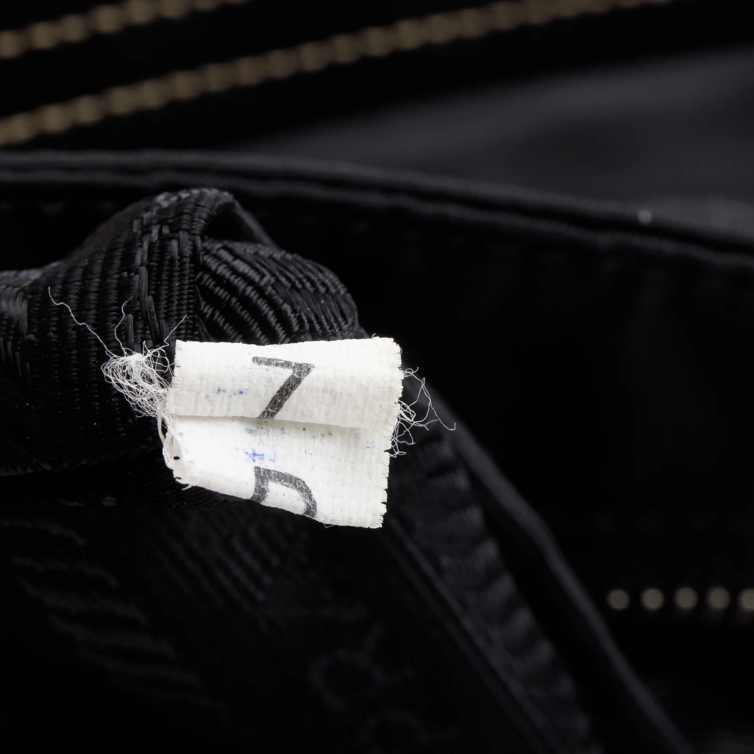 Prada Black Saffiano-Trimmed Tessuto Nylon Flap Shoulder Bag - Image 9