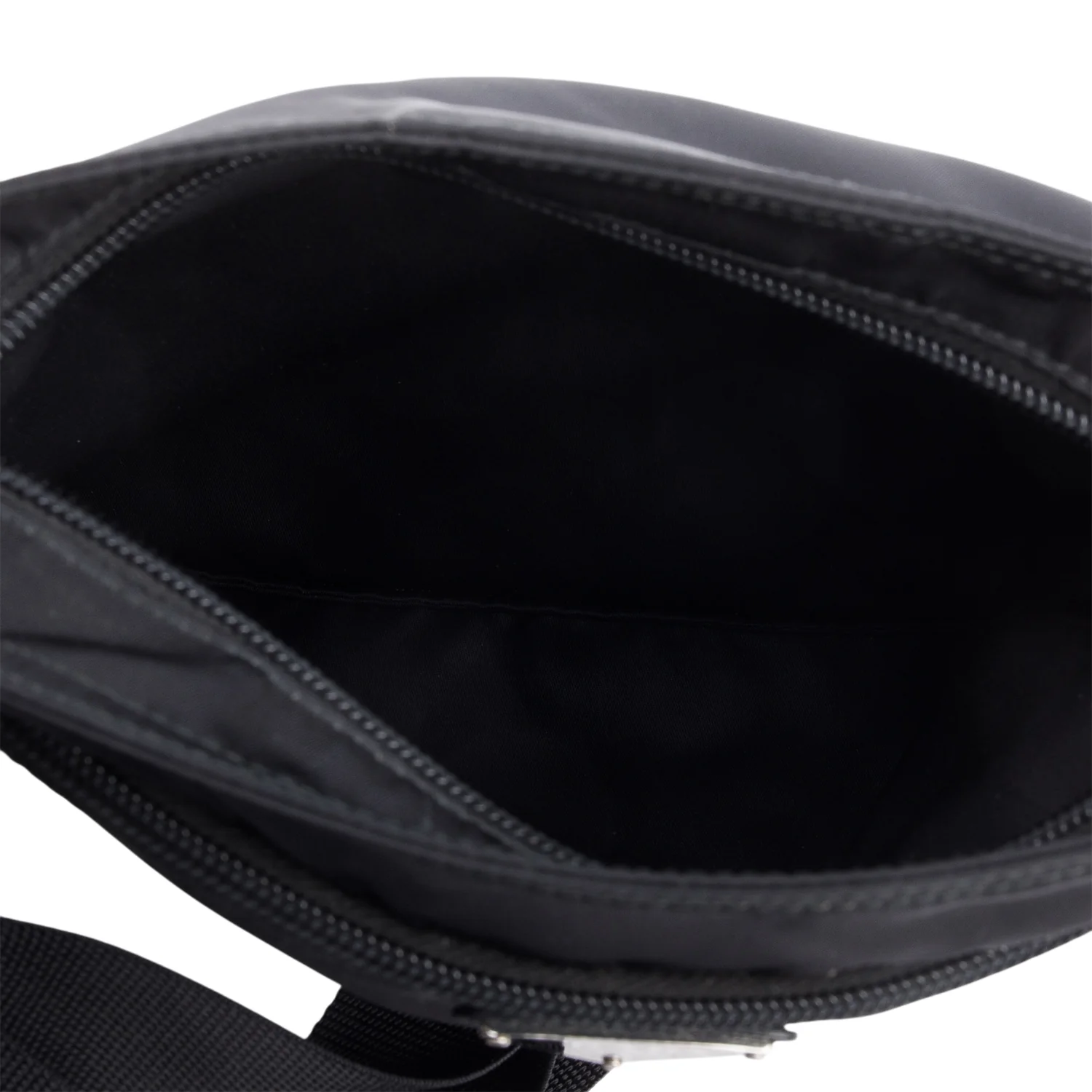 Prada Black Tessuto Nylon Vela Flat Messenger Bag - Image 8