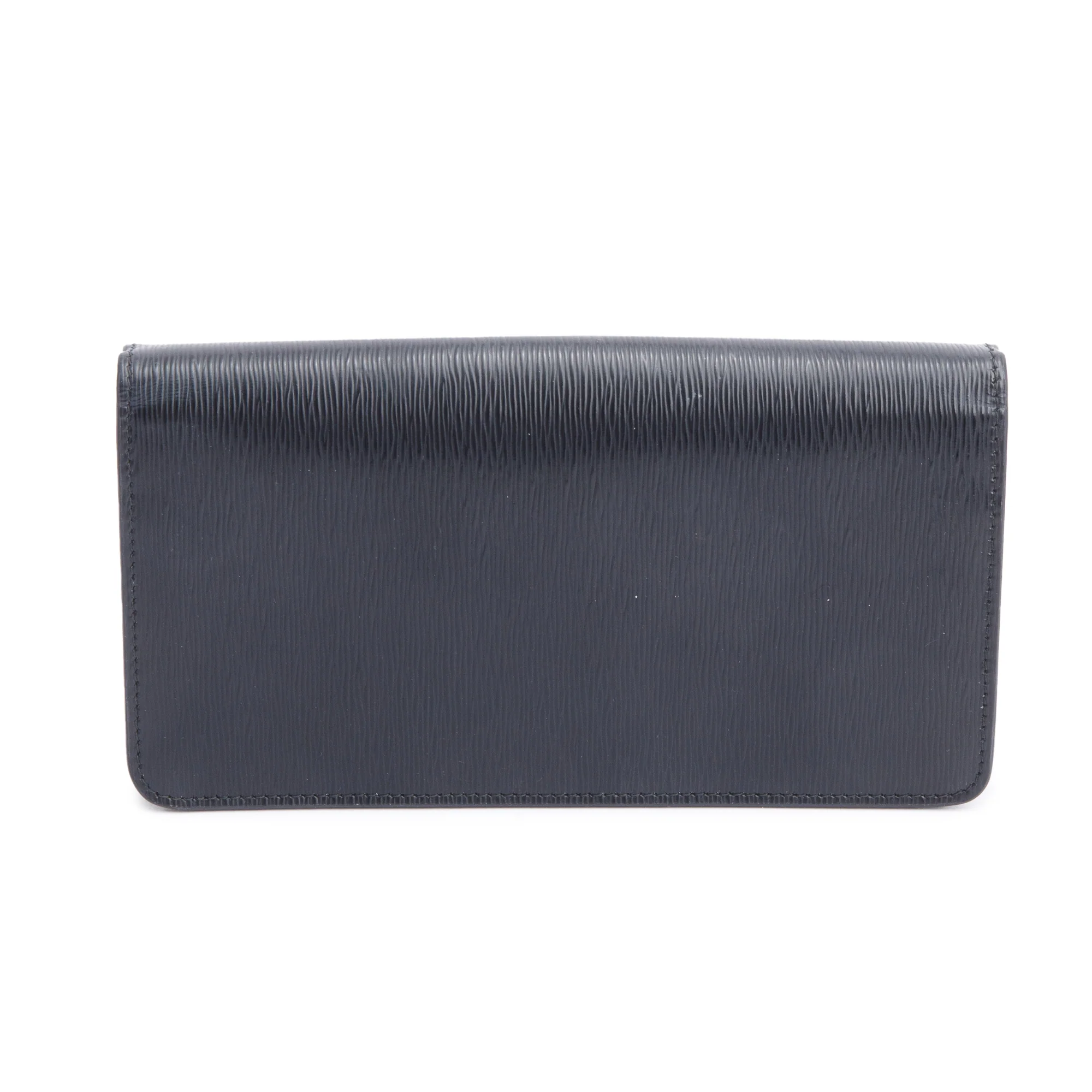 Prada Black Vitello Move Wallet on Chain w/ Authenticity Card & Receipt - Image 5