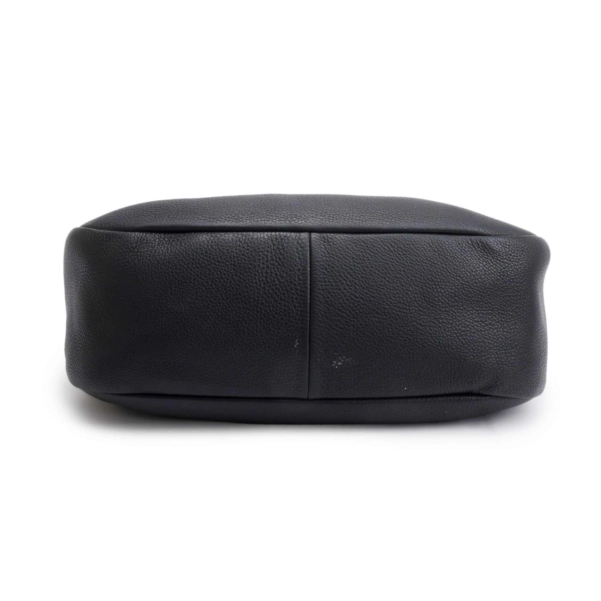 Prada Black Vitello Phenix Convertible Hobo w/ Strap & Authenticity Card - Image 6
