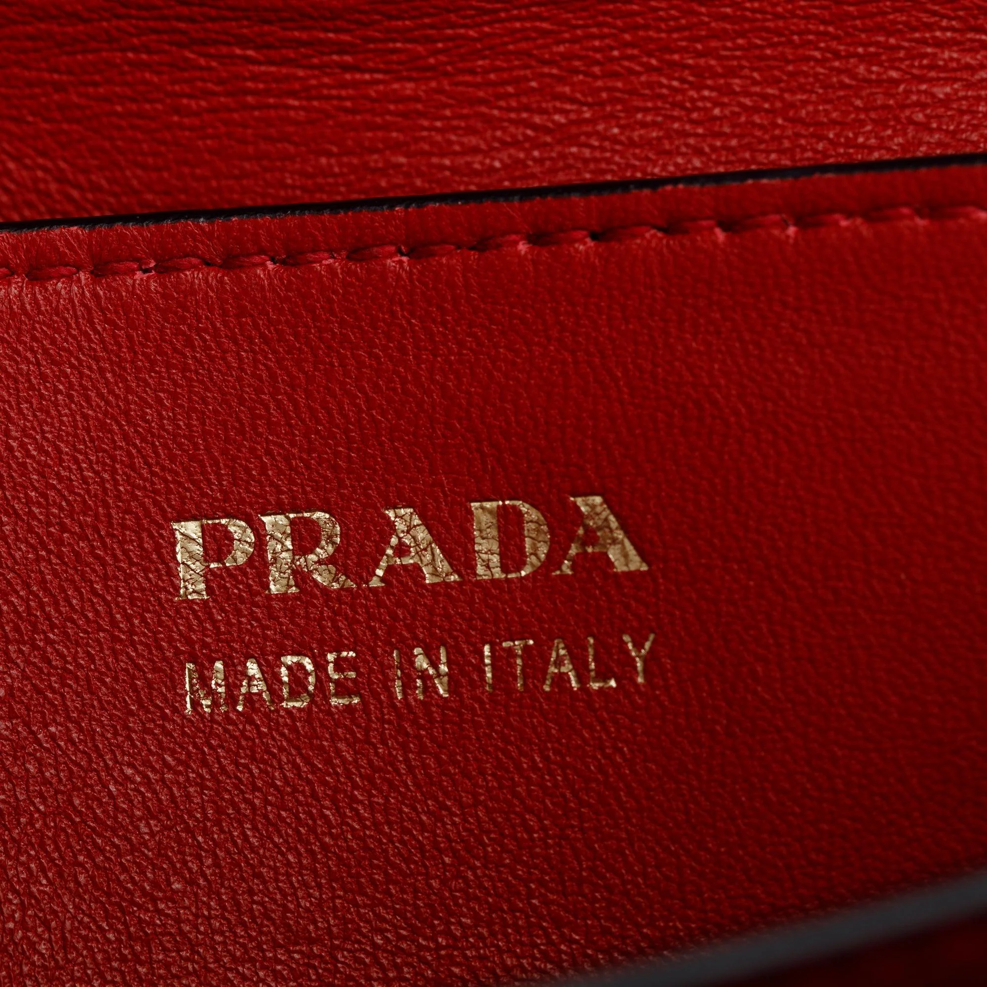 Prada Blue Saffiano Lux Medium Cuir Double Tote w/ Strap - Image 8