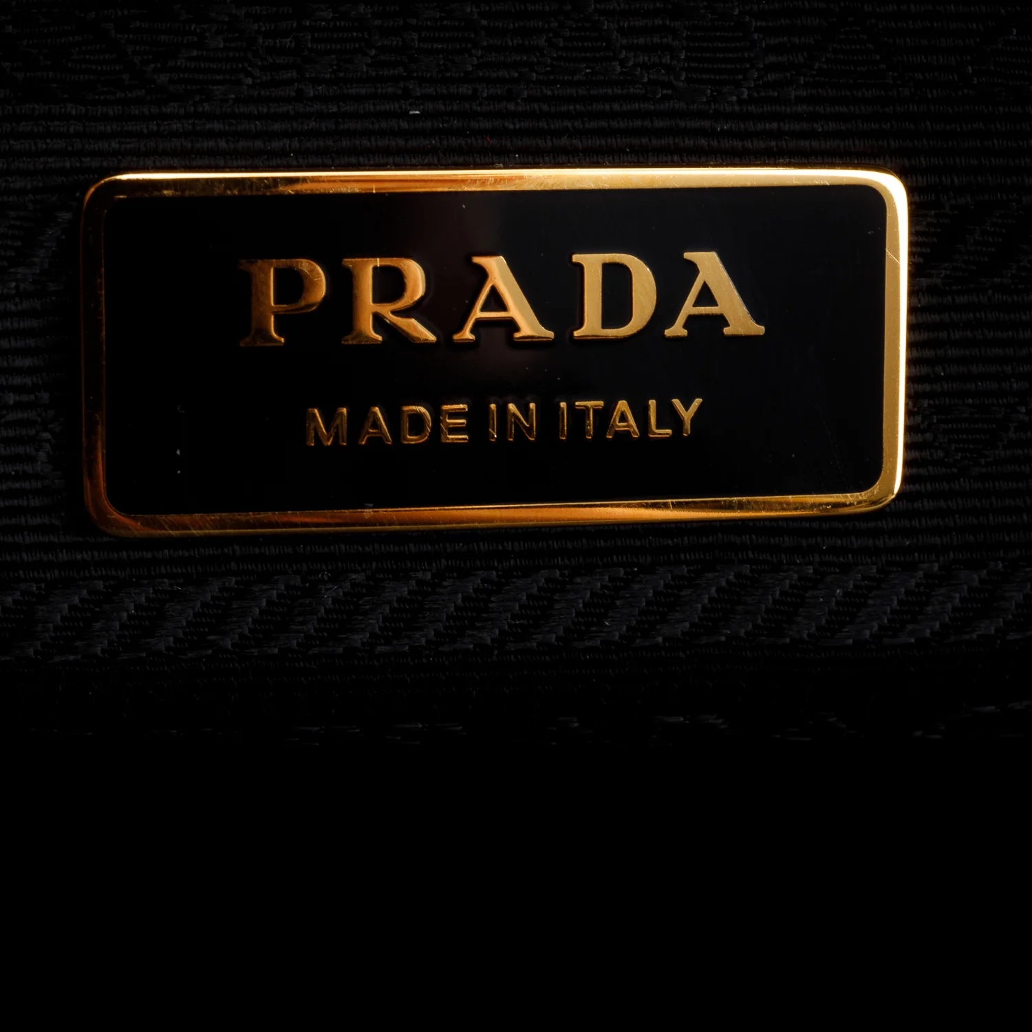 Prada Brown Black Jacquard Triangolo Symbole Embroidered Large Tote - Image 7