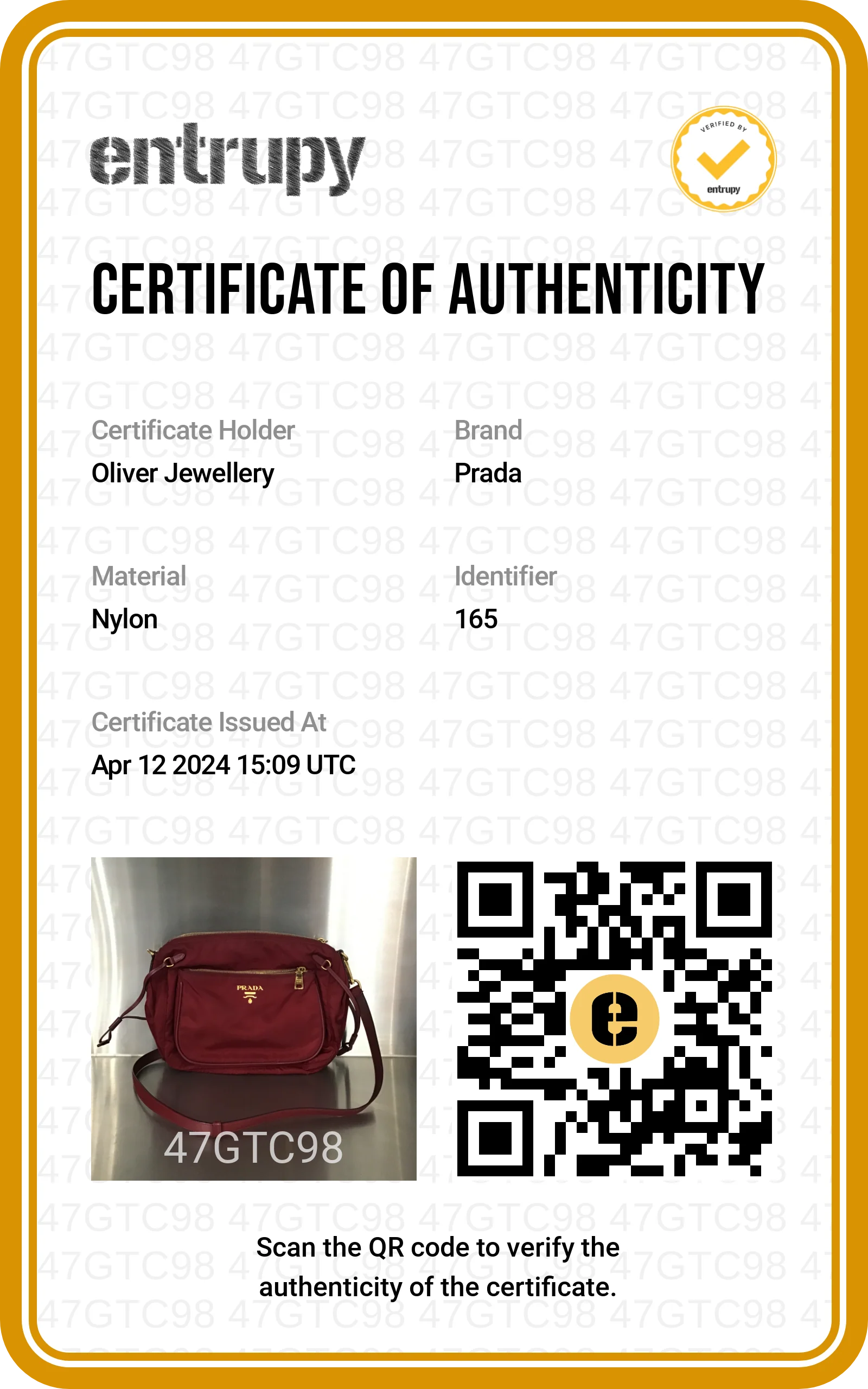 Prada Burgundy Saffiano-Trimmed Tessuto Nylon Crossbody Bag - Image 14