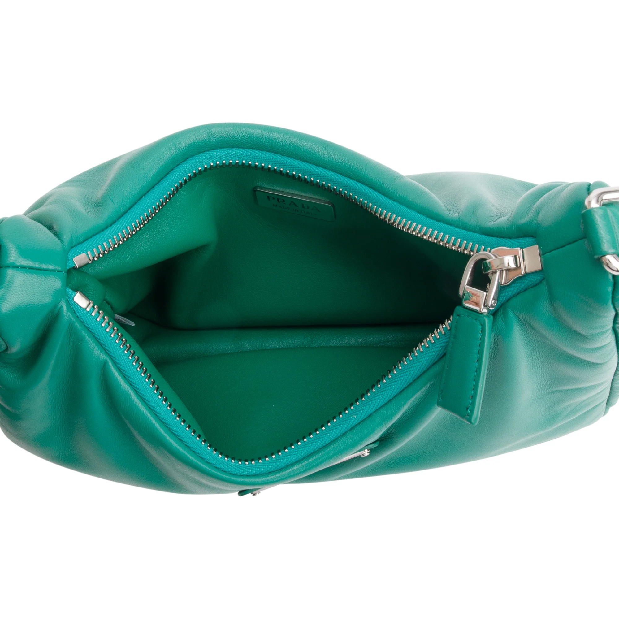 Prada Green Padded Nappa Leather Re-Edition 2005 Shoulder Bag - Image 8