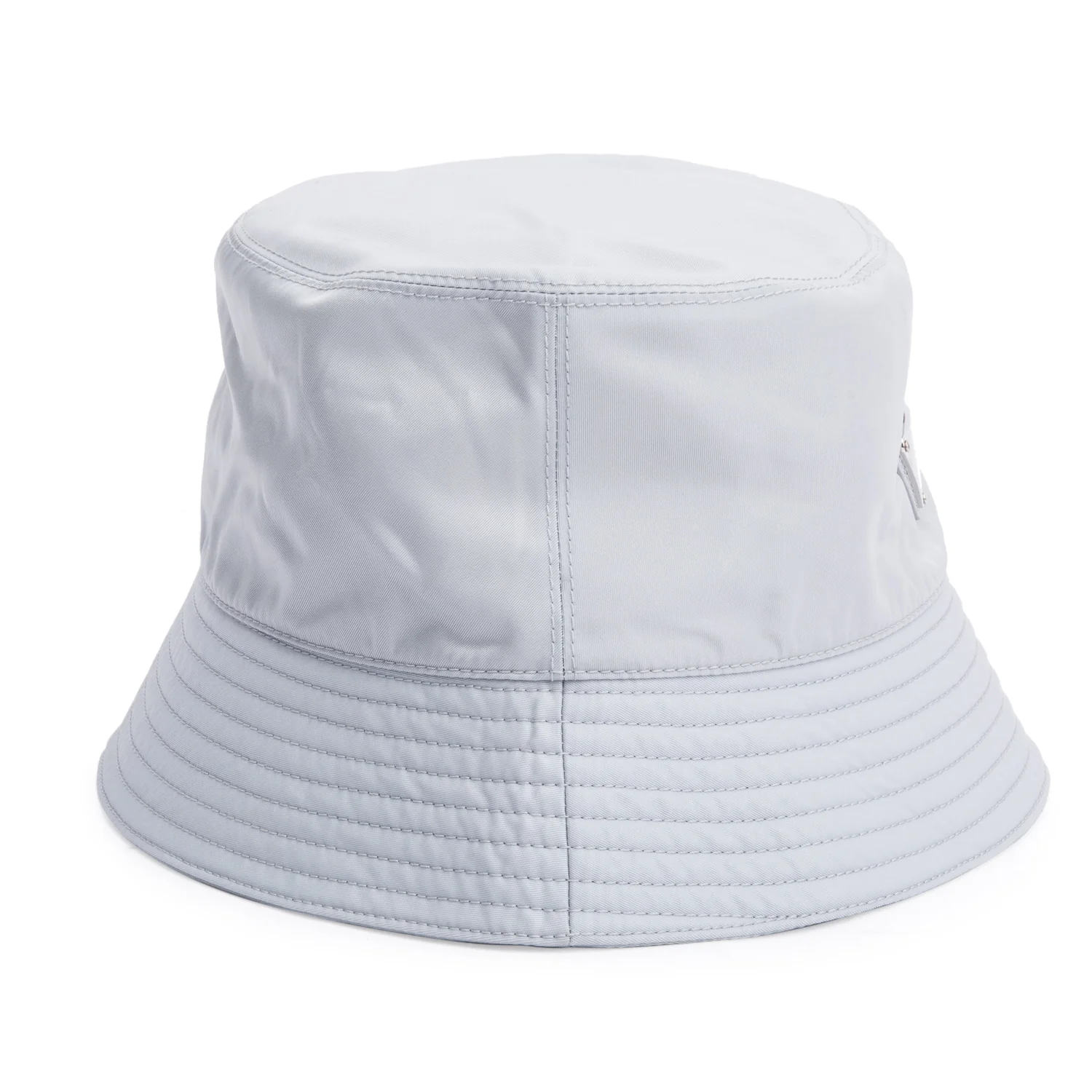 Prada Grey Re-Nylon Bucket Hat - Image 2