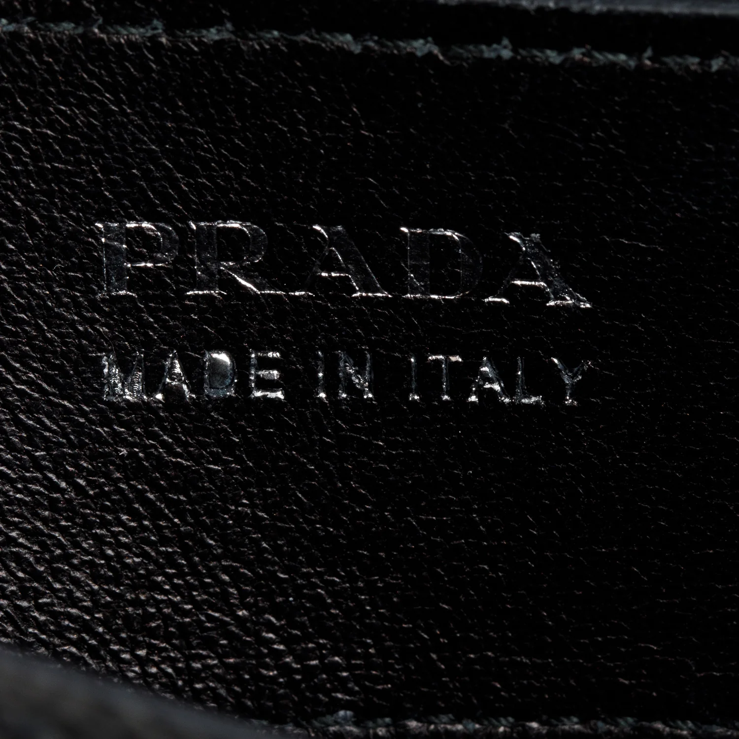 Prada Grey Saffiano Lux Medium Cuir Double Tote w/ Strap - Image 9