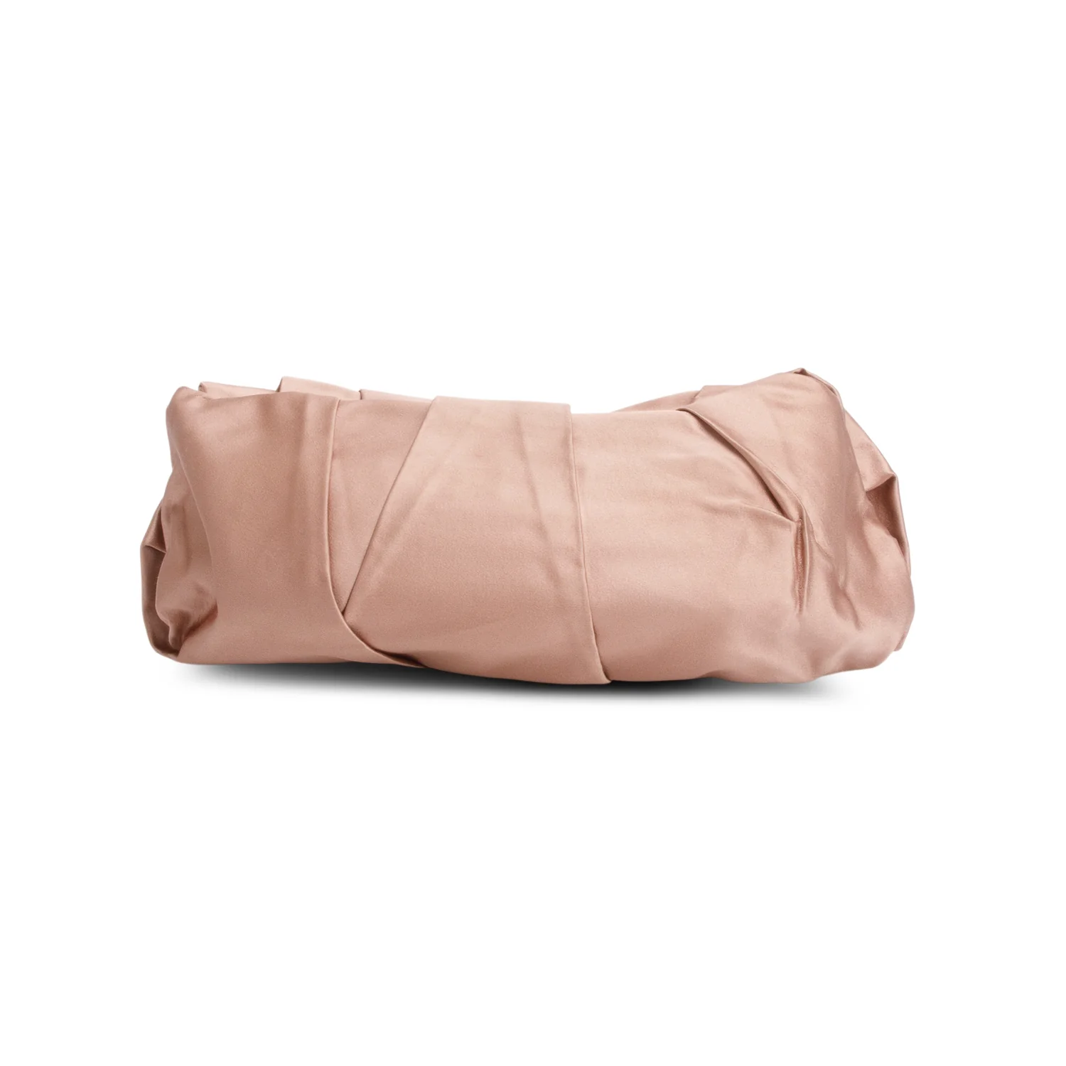 Prada Pink Satin Raso Frame Clutch - Image 3