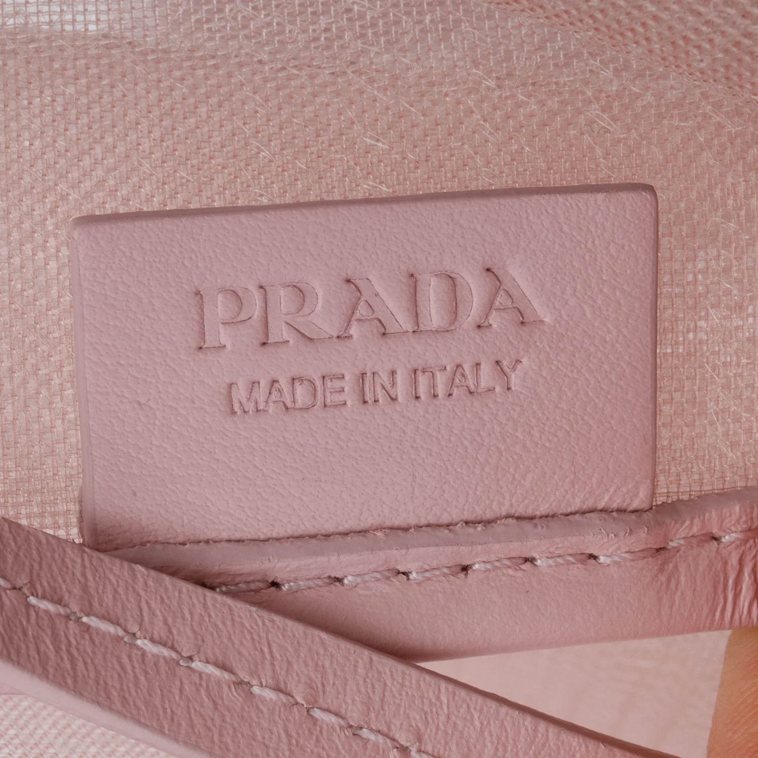 Prada Pink Sequin Mesh Large Tote Bag w/ Pouch & Authenticity Card - Image 8