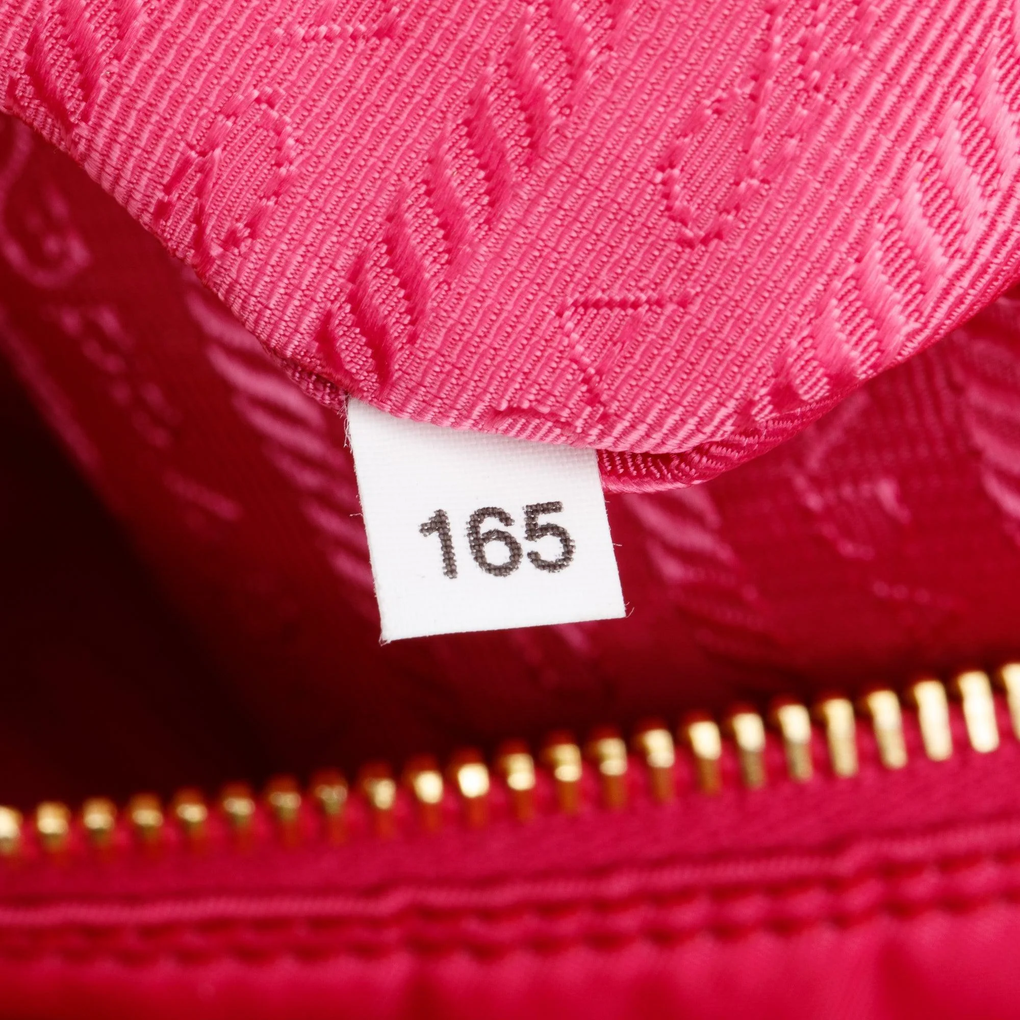 Prada Pink Venice-Trimmed Tessuto Nylon Sacca Shoulder Bag - Image 8