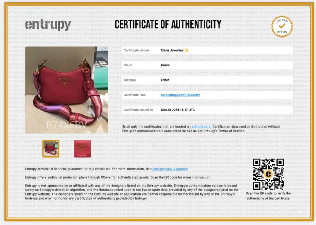 Prada Pink Vitello Phenix Logo Crossbody Bag - Image 11