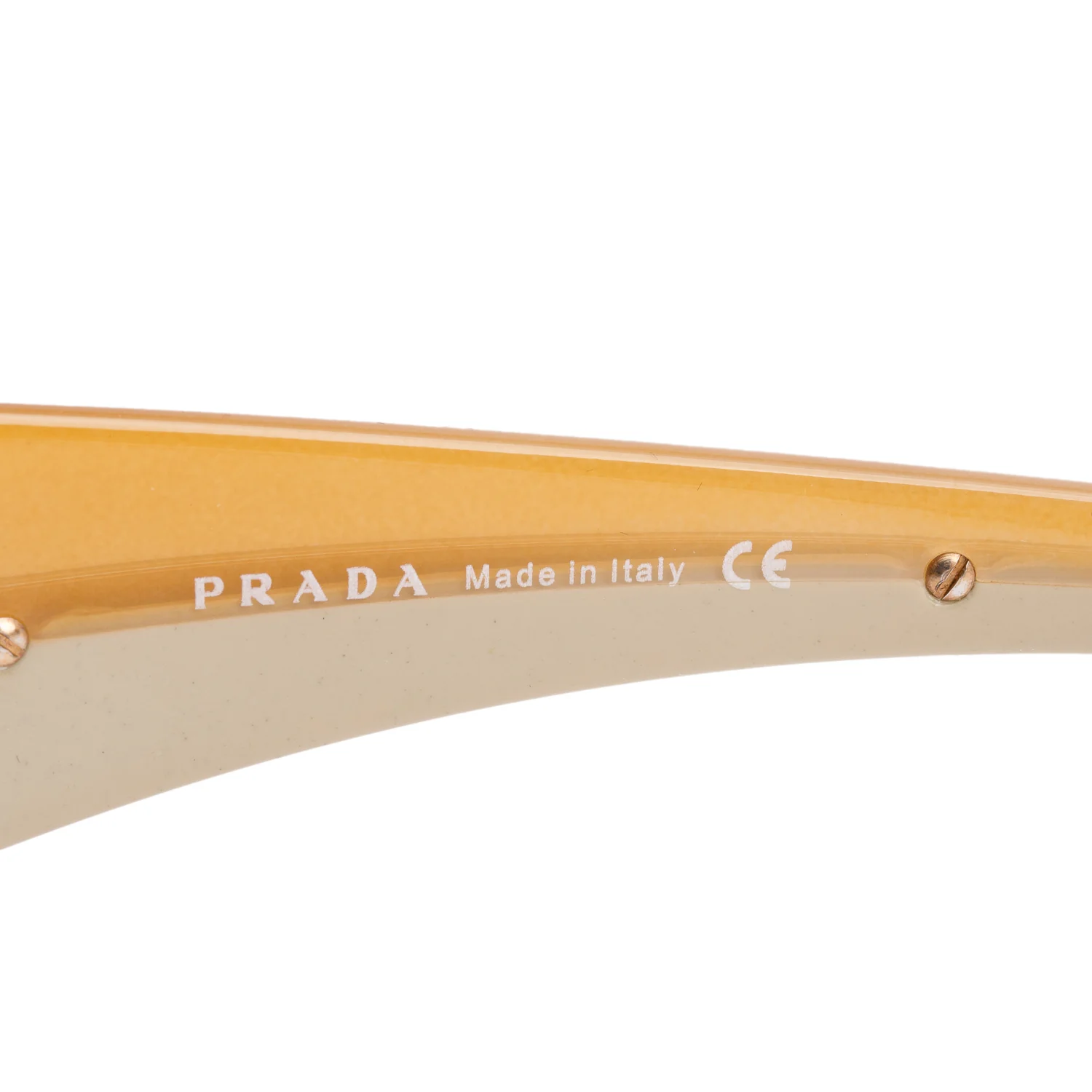 Prada SPR52H Brown Gradient Shied Sunglasses w/ Case - Image 5