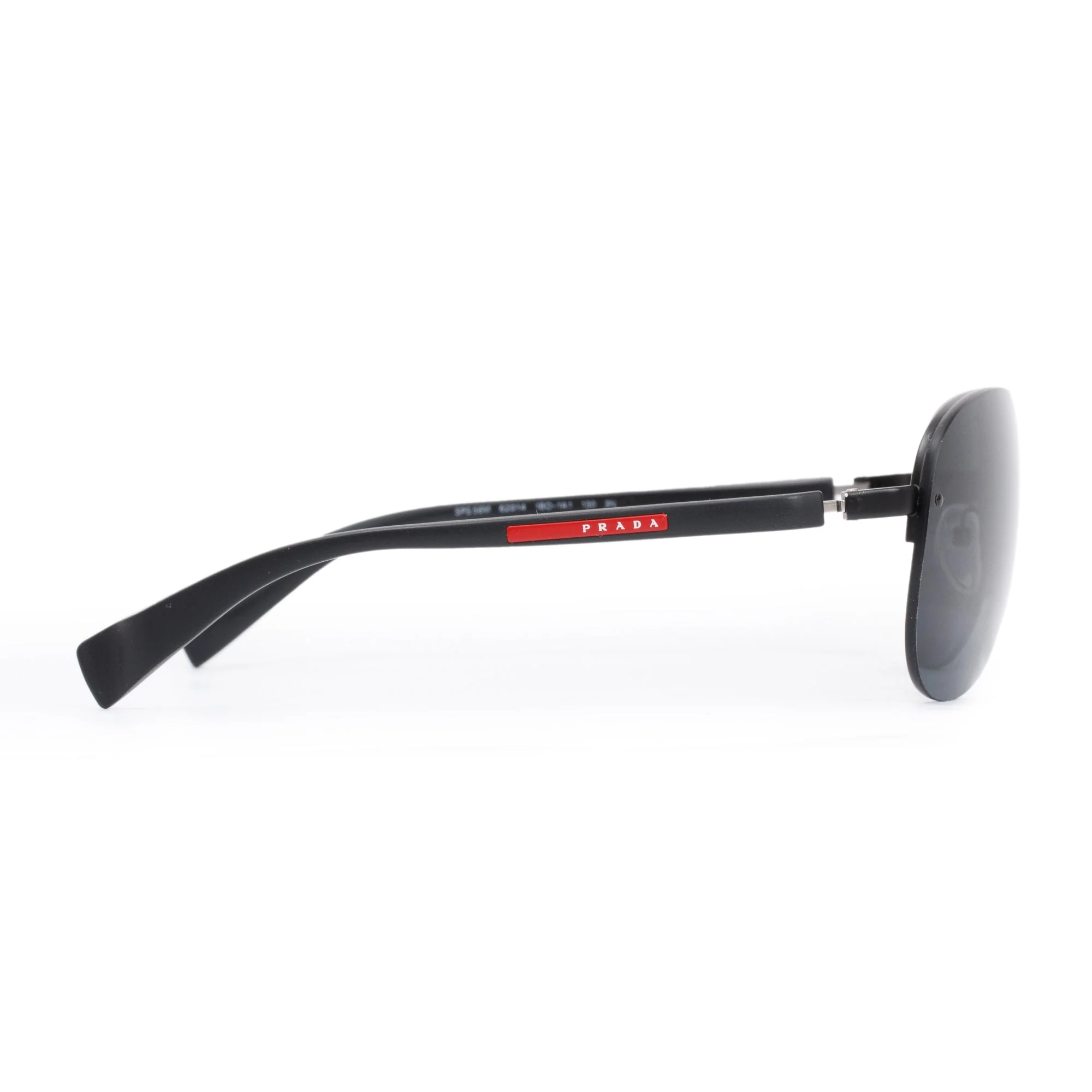 Prada SPS56M Black Linea Rossa Sport Sunglasses - Image 3