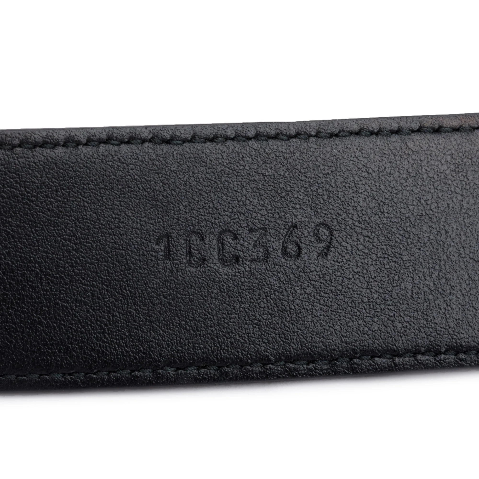 Prada White Saffiano Cuir Enamel Triangle Logo Buckle Belt 85, 34 w/ Receipt - Image 2