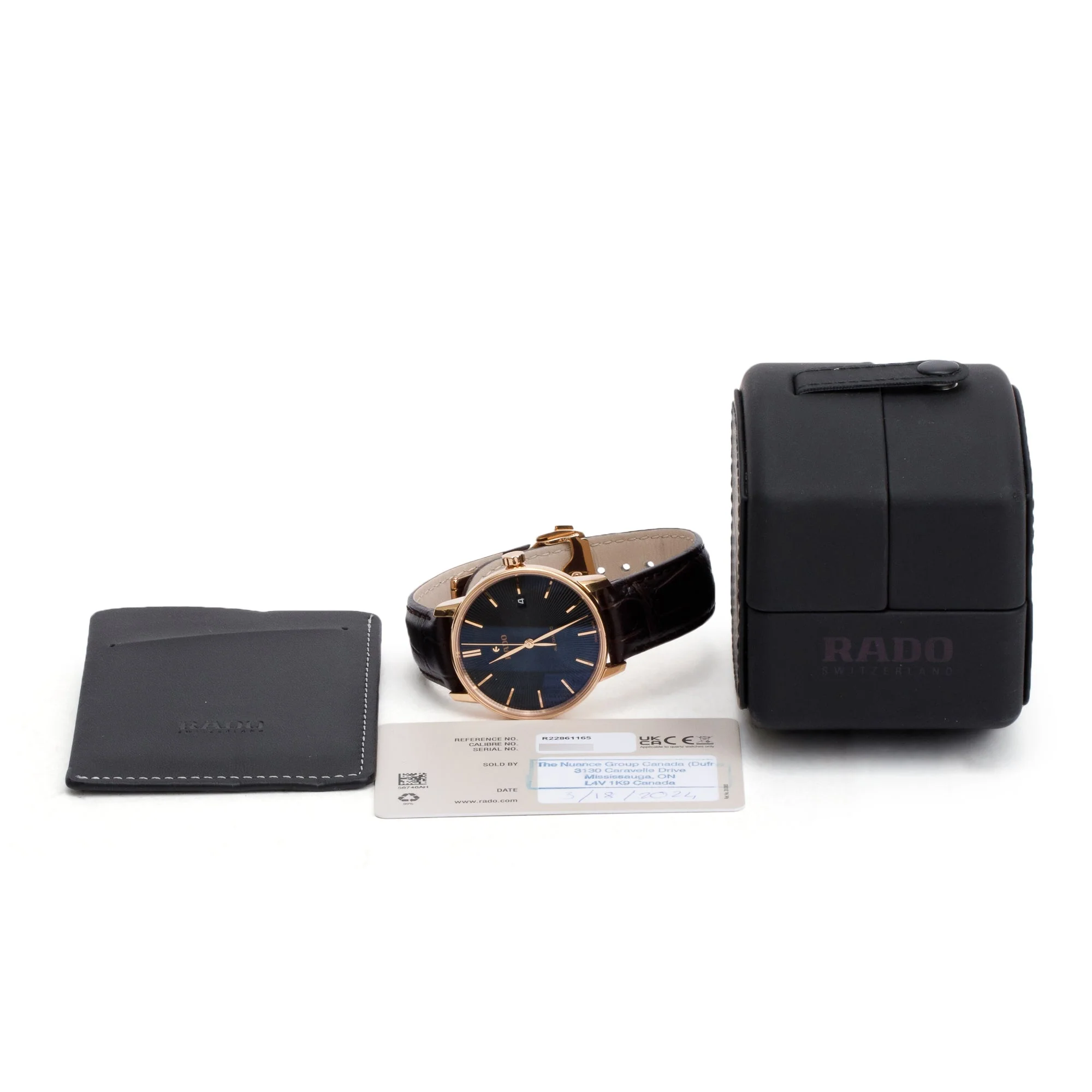 Rado 2024 Rose PVD Stainless Steel Coupole 37.7 MM Automatic Watch w/ Case & Papers - Image 2