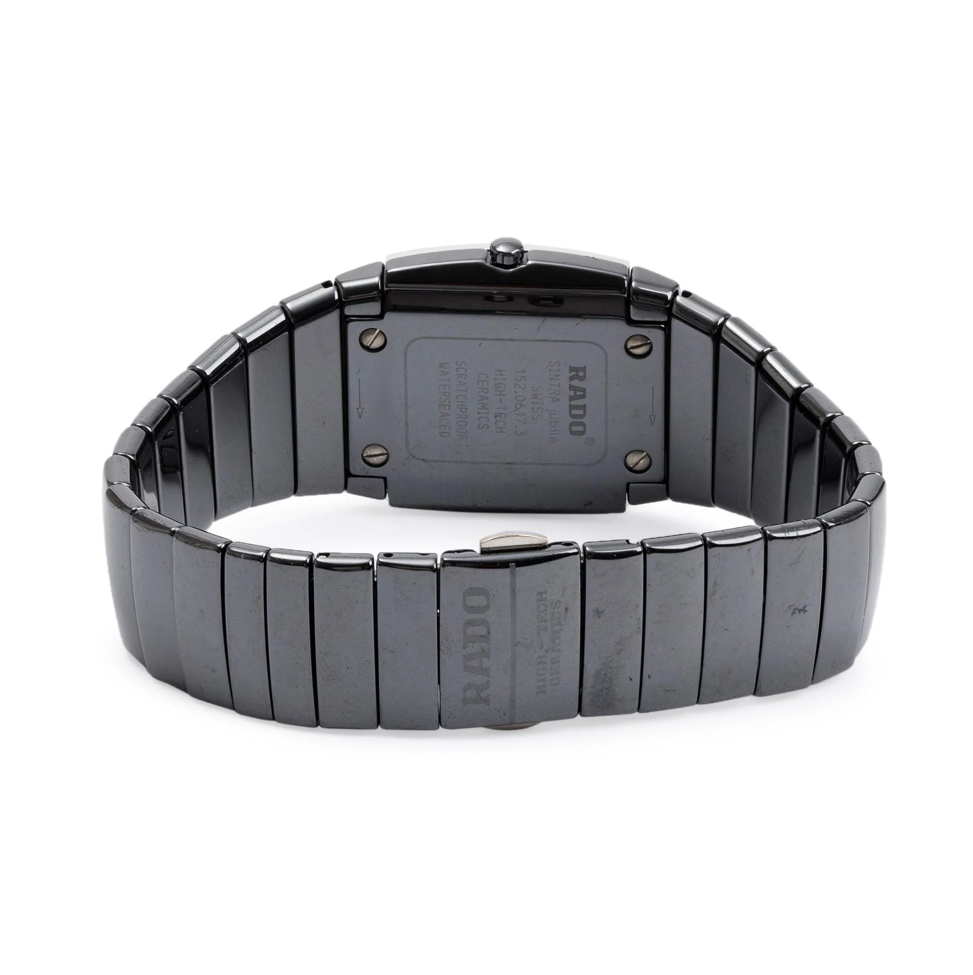 Rado Black Ceramic Diamond Bezel Sintra Jubile Watch w/ Box & Papers - Image 4