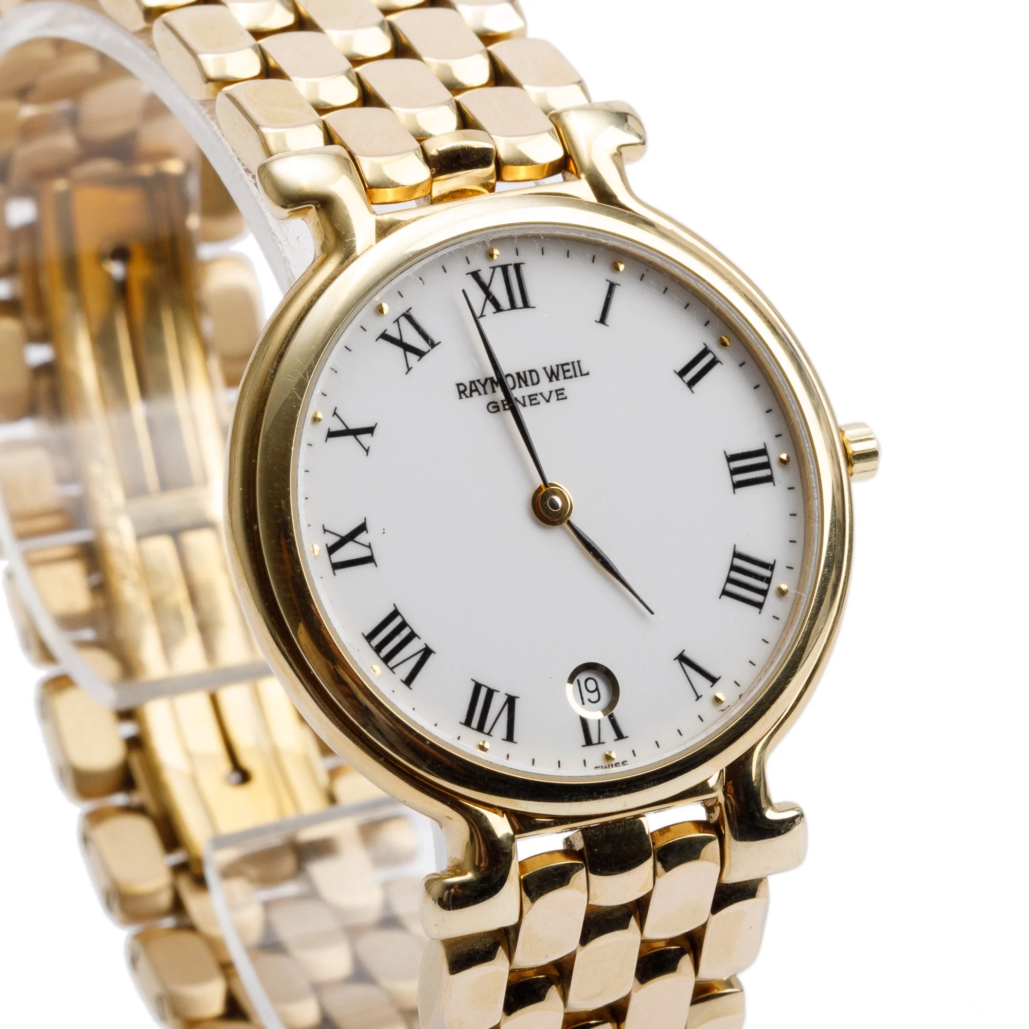 Raymond Weil 18k Gold Plated Stainless Steel Fidelio 33 MM Watch - Image 2