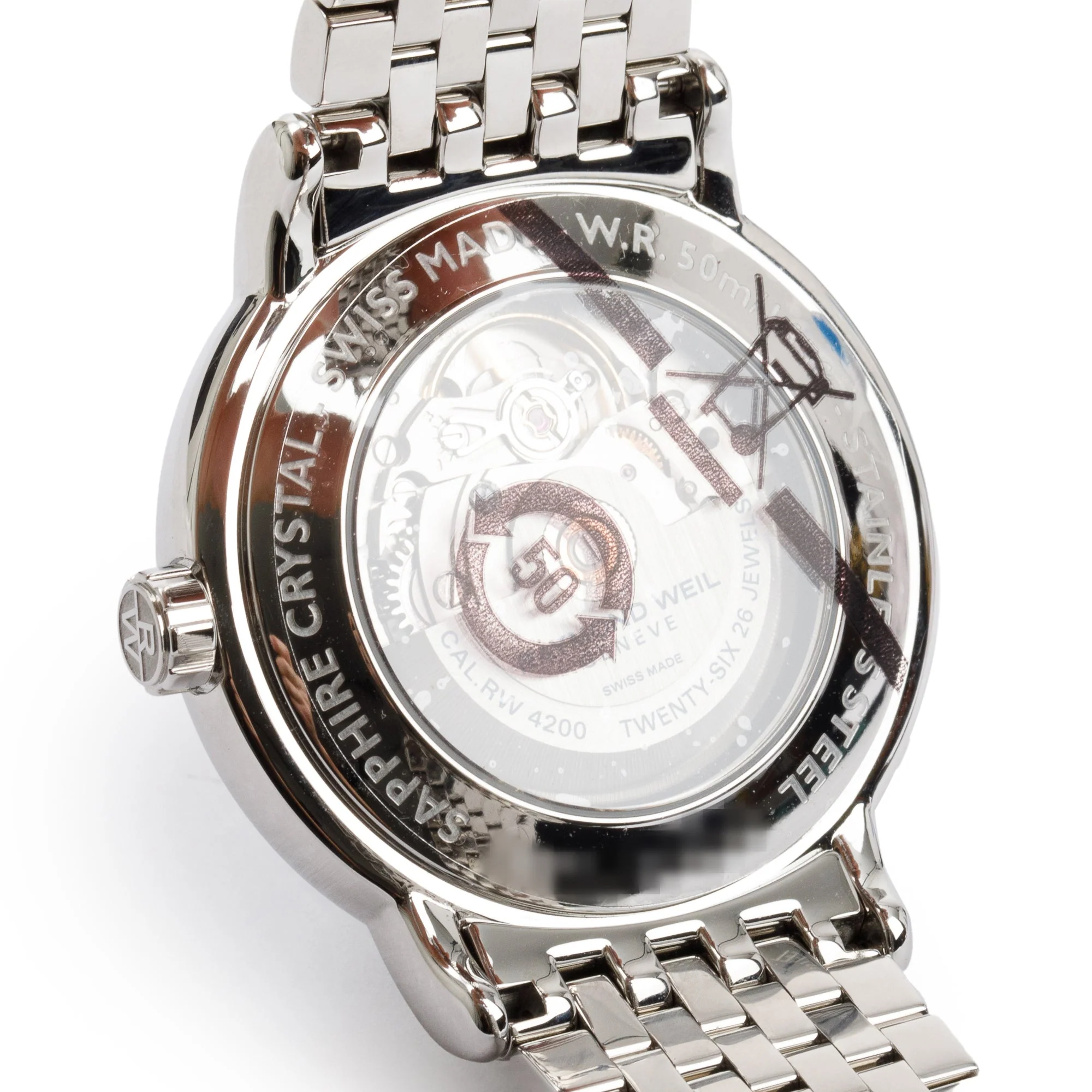 Raymond Weil Stainless Steel Maestro 39.5 MM Automatic Watch w/ Box & Papers - Image 6