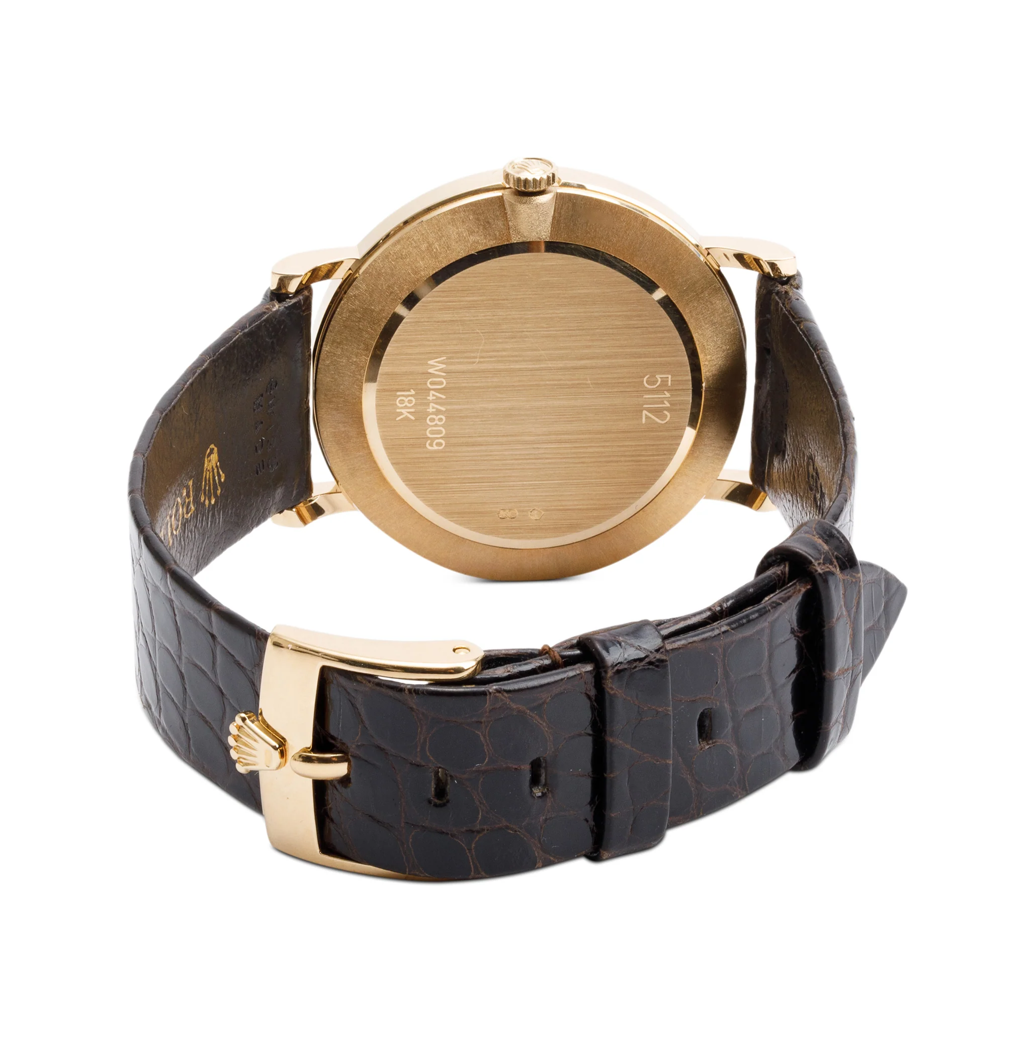 Rolex 18k Yellow Gold Cellini 32 MM Manual Watch 5112 w/ Box & Papers - Image 4