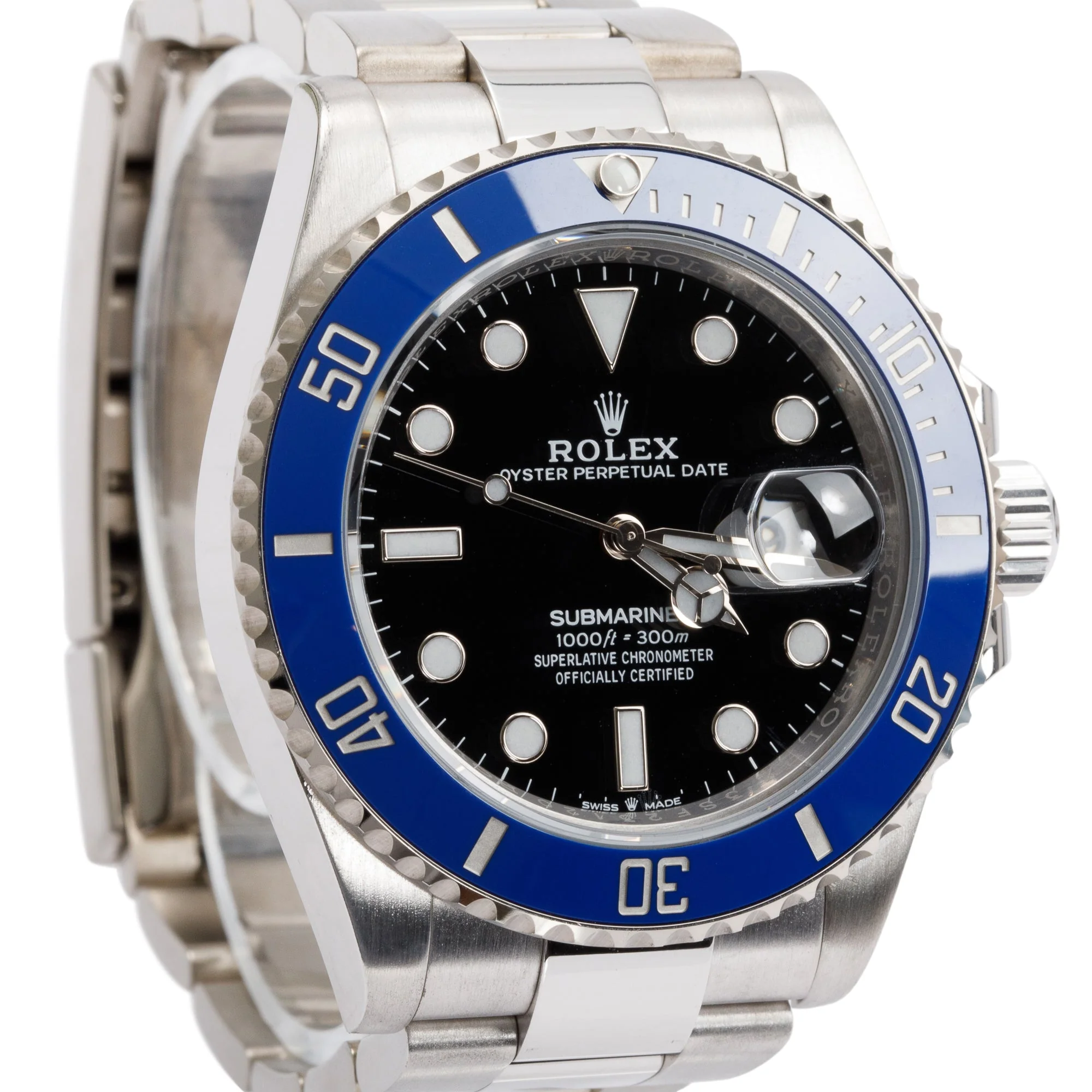 Rolex 2021 18k White Gold Submariner Date 41 MM "Cookie Monster" Automatic Watch 126619LB w/ Box & Papers - Image 3