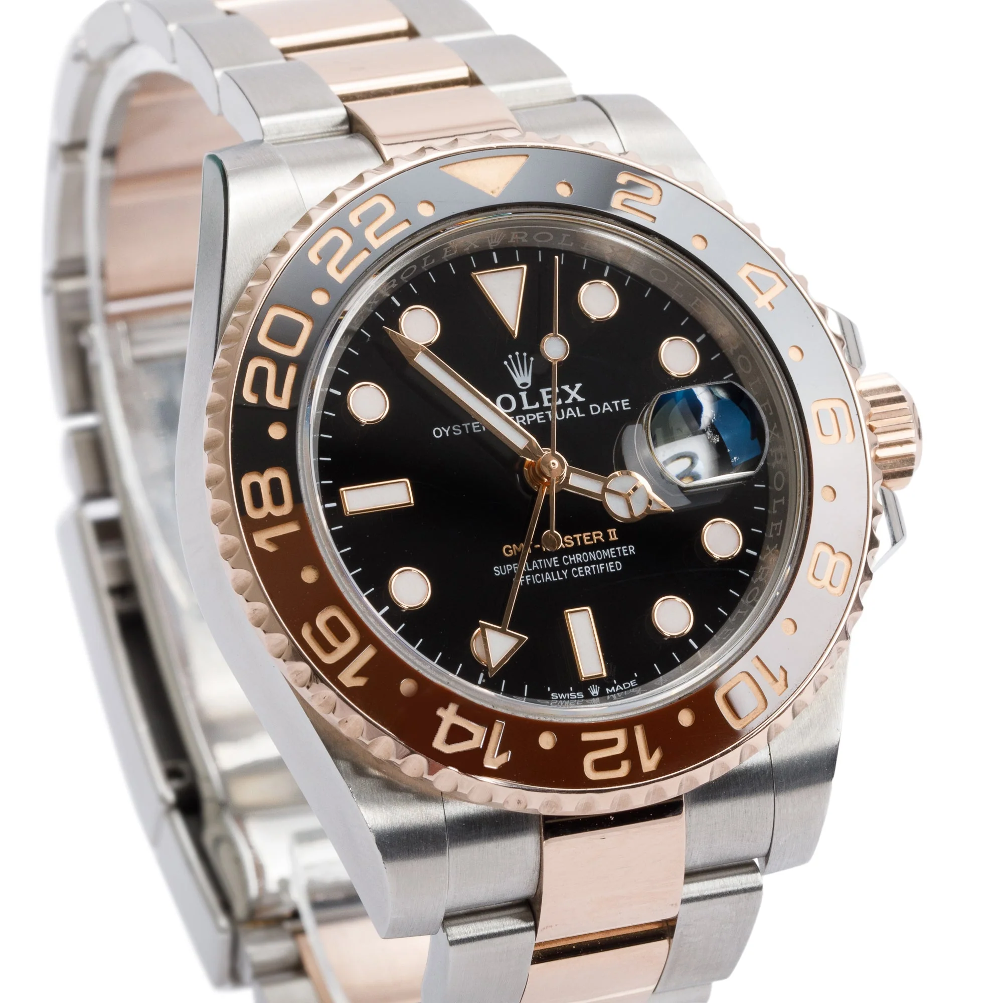 Rolex 2021 Stainless Steel & 18k Rose Gold GMT-Master II "Root Beer" 40 MM Watch 126711CHNR w/ Box & Papers - Image 3