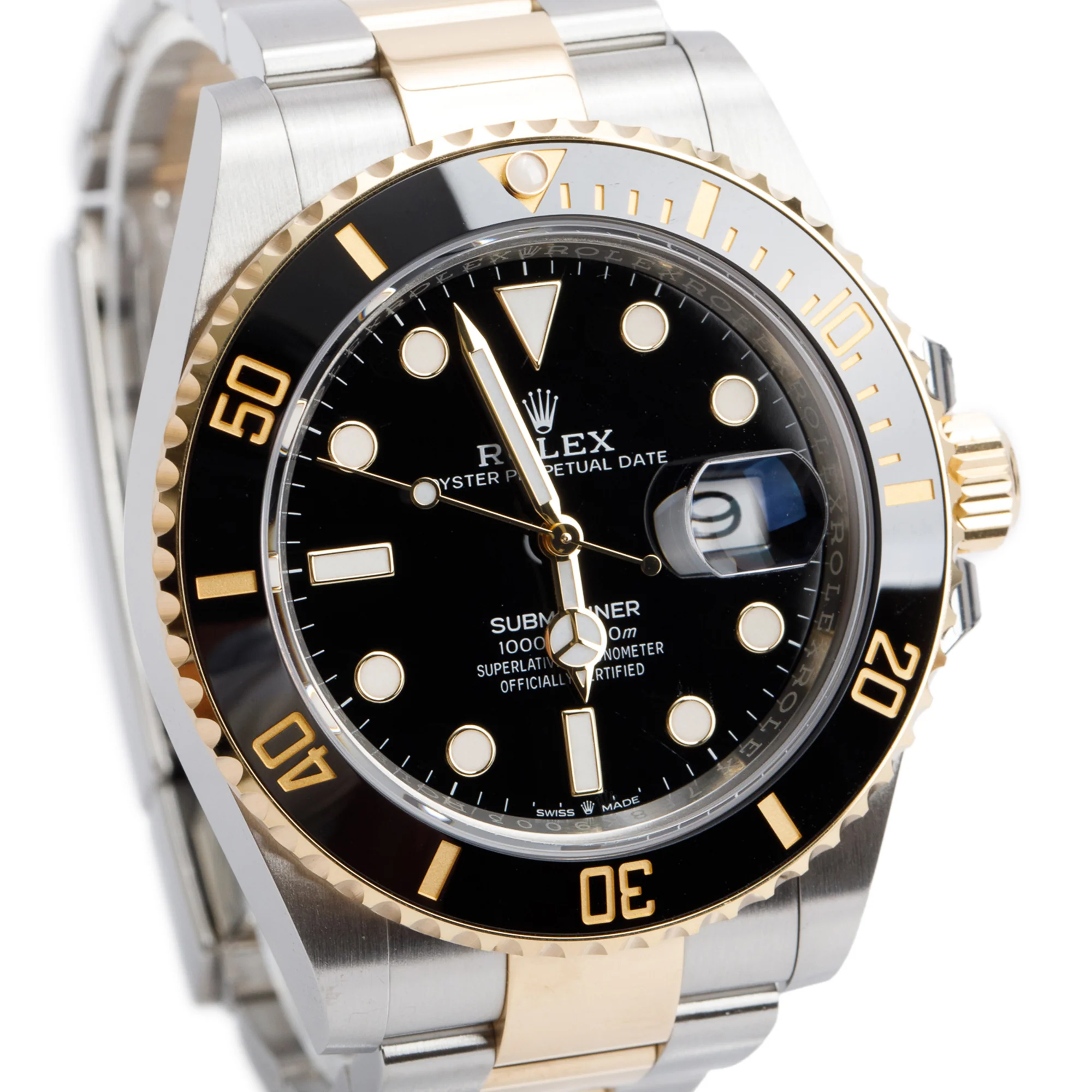 Rolex 2022 Stainless Steel & 18k Yellow Gold Submariner Date 41 MM Automatic Watch 126613LN w/ Box & Papers - Image 3