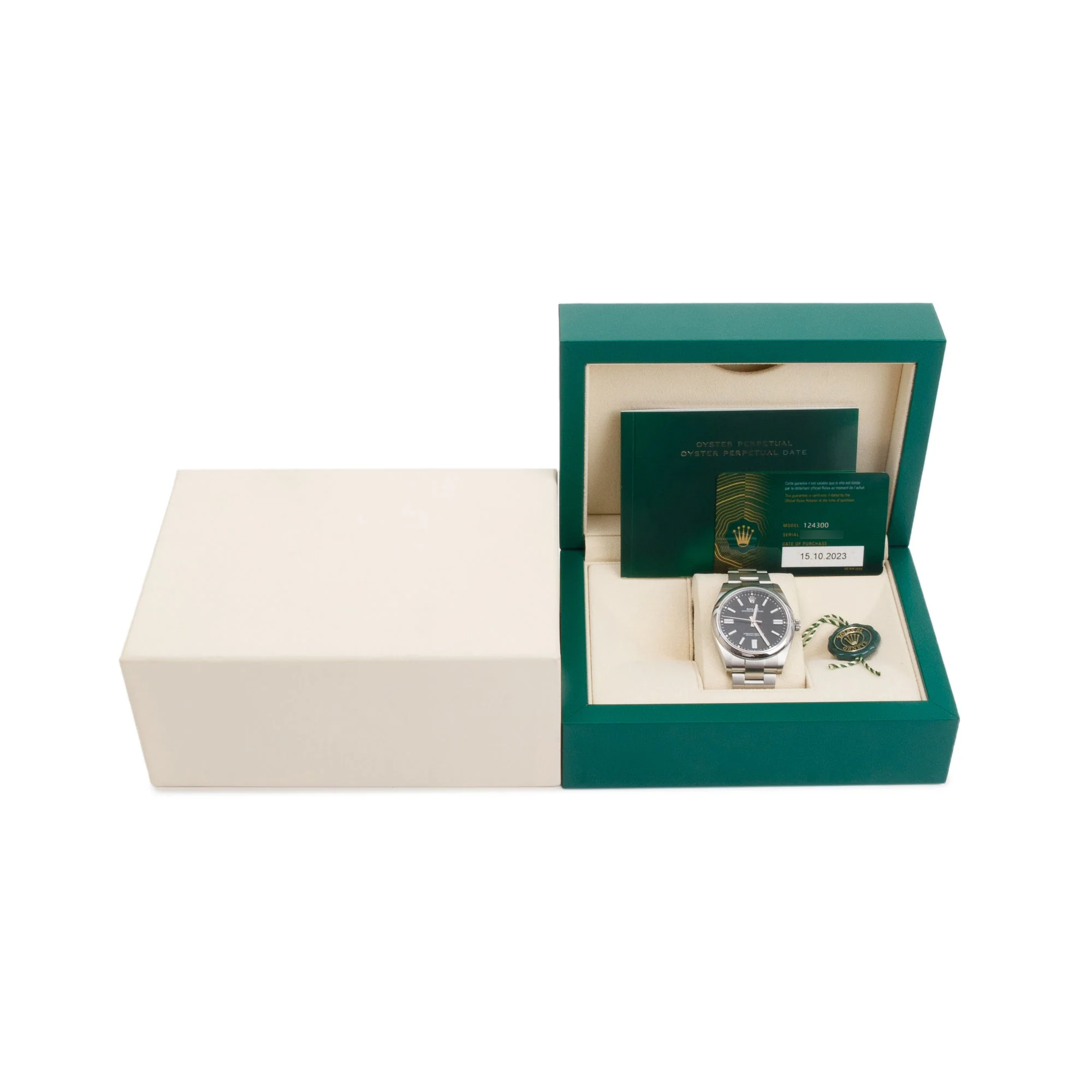 Rolex 2023 Stainless Steel Oyster Perpetual 41 MM Watch w/ Box & Papers - Image 2